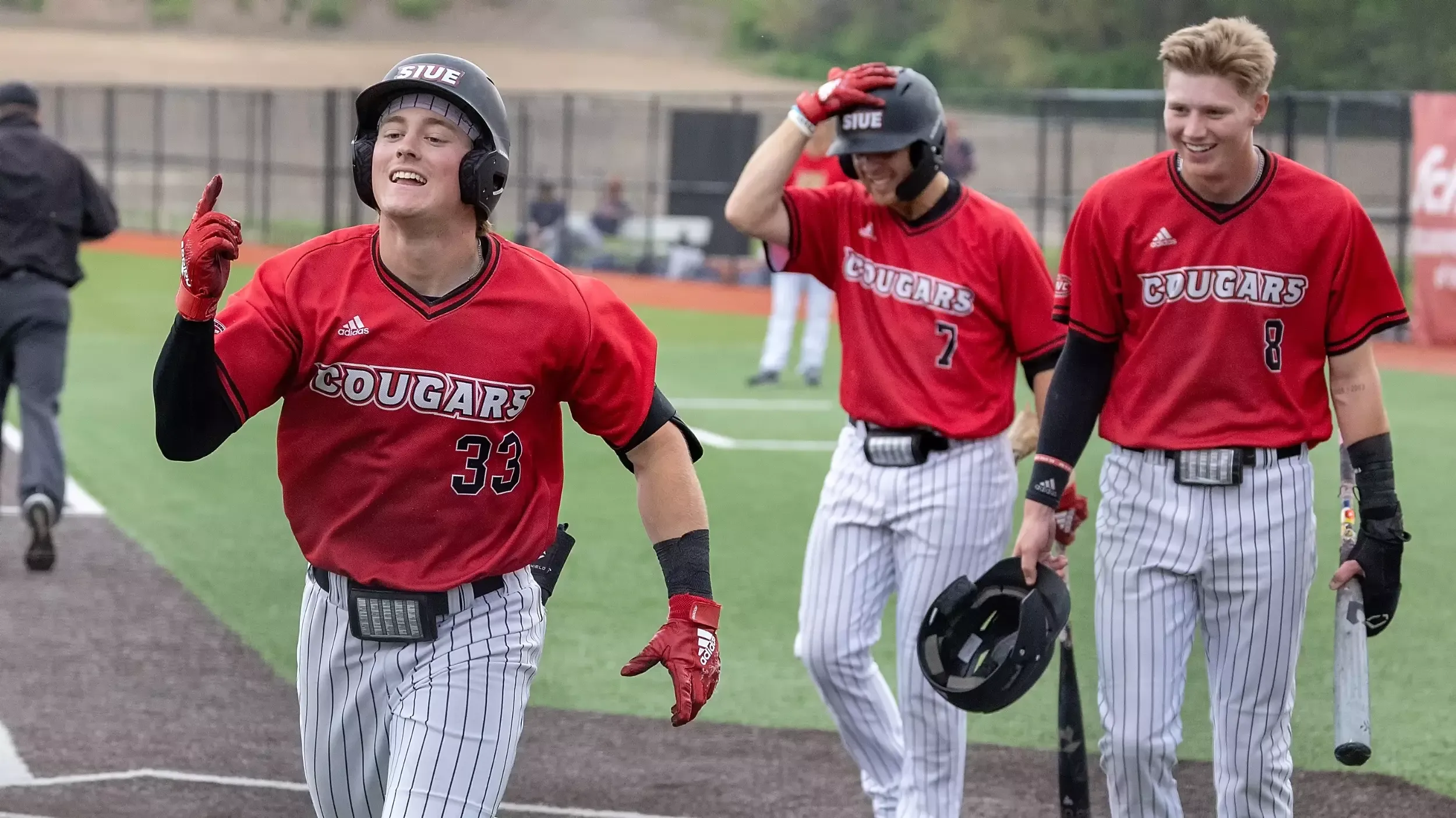 Baseball vs Southern Indiana 04-18-25 Game Two: SIUE Cougars Baseball played a double header against the Southern Indiana Screaming Eagles at the Simmons Baseball Complex on the campus of Southern Illinois University Edwardsville on Friday, April 18, 2025.  (Photo: Scott Kane/SIUE Athletics)