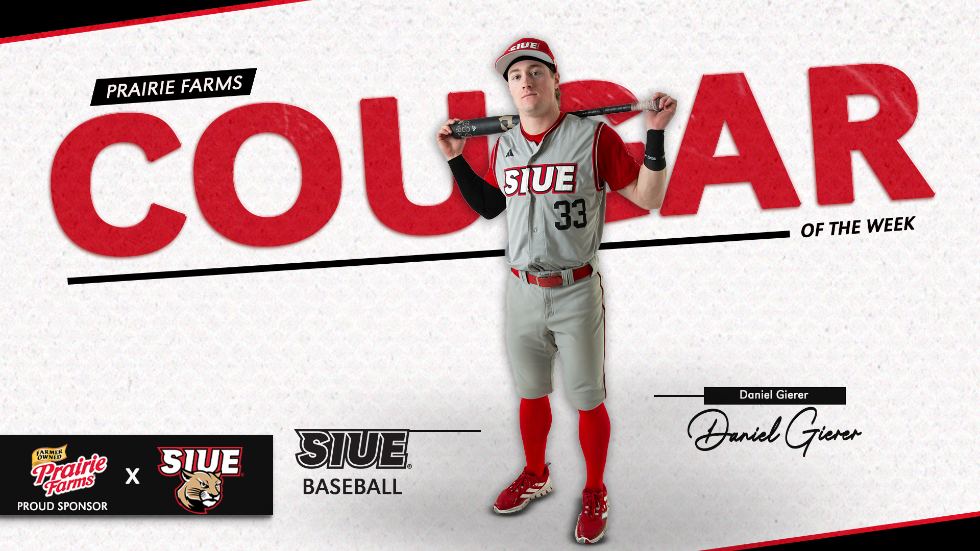 Daniel Gierer Cougar of the Week