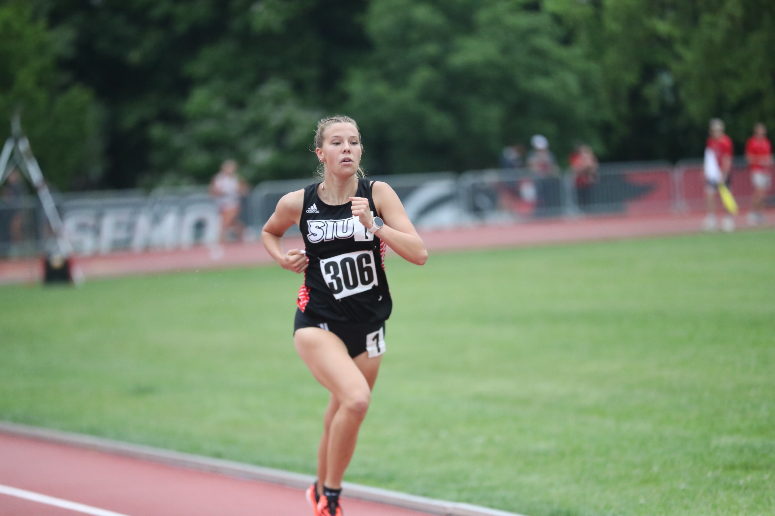 Emilee Franklin running