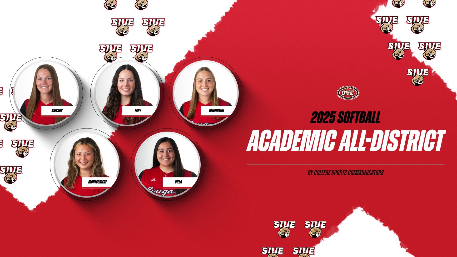 2025 Softball Academic All-District