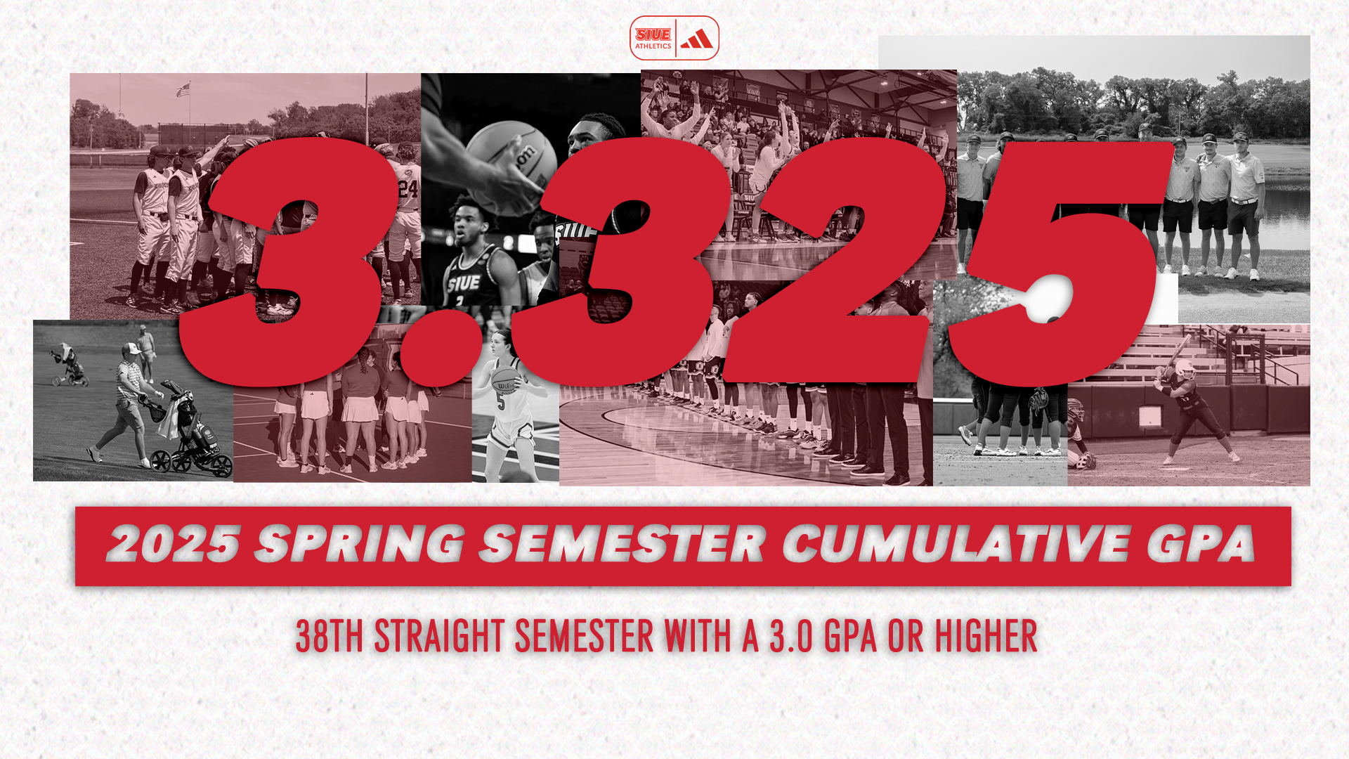 Spring 2025 GPA graphic