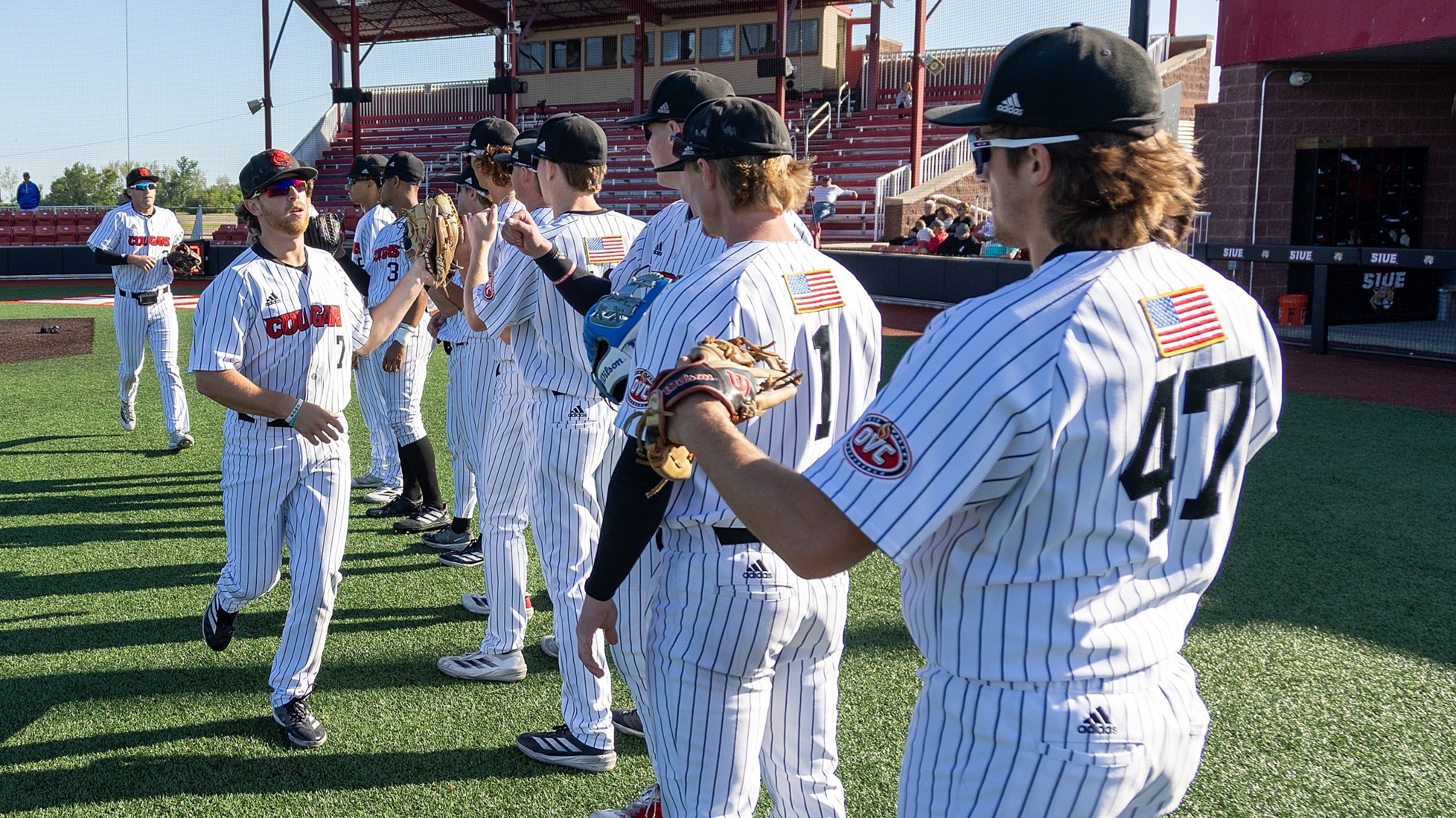 Baseball vs Eastern Illinois 05-09-25: SIUE Cougars Baseball played against the Eastern Illinois Panthers at the Simmons Baseball Complex on the campus of Southern Illinois University Edwardsville on Friday, May 9, 2025.  (Photo: Scott Kane/SIUE Athletics)
