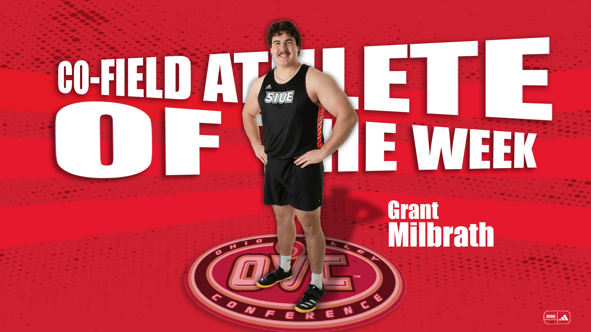 Grant Milbrath Male fiedl co-athelte of the week Jan. 14