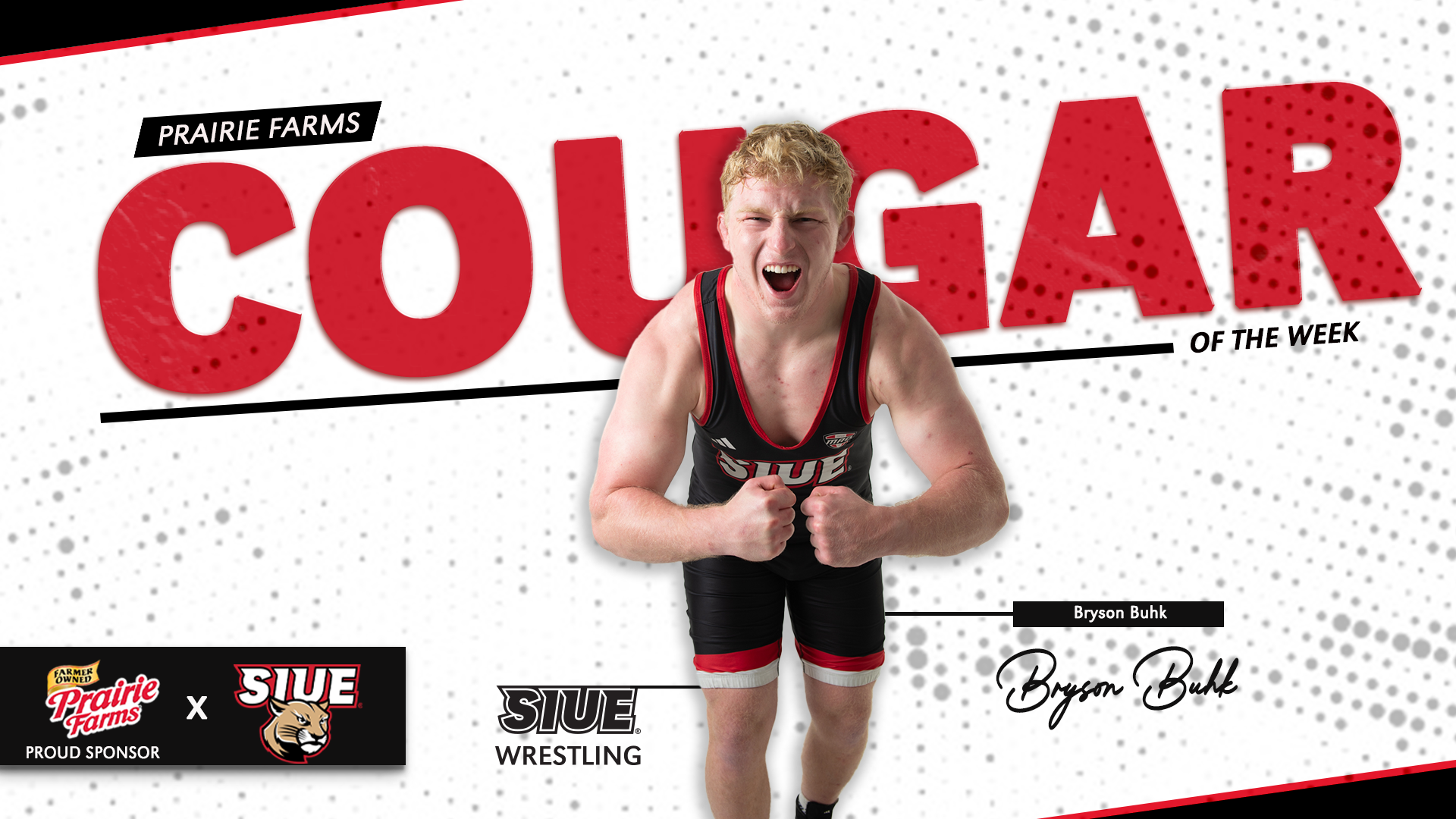 Bryson Buhk Prairie Farms Cougar of the Week 1/21/26