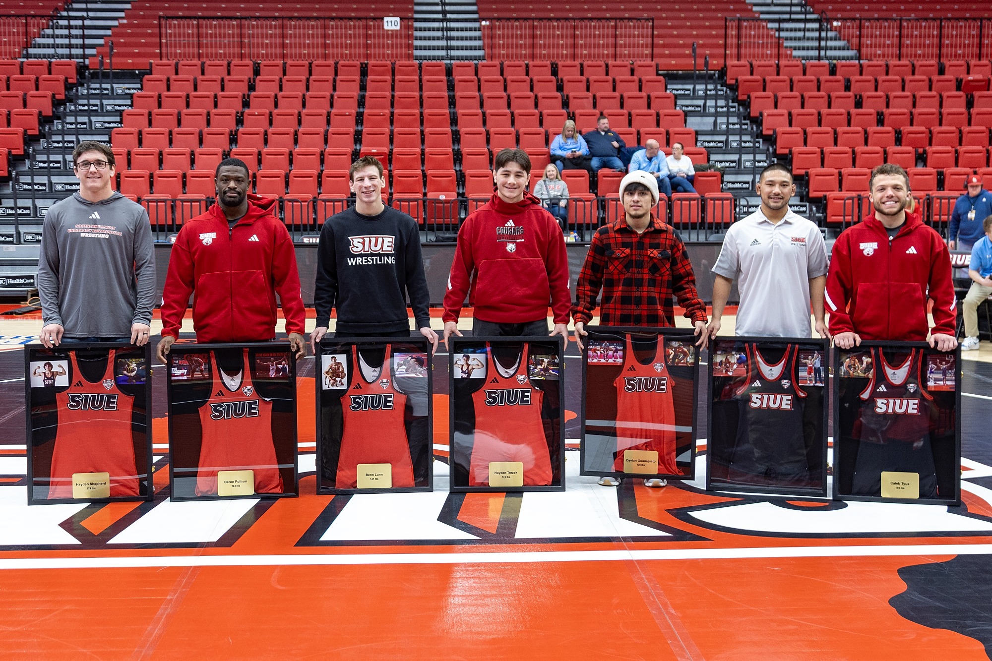 SIUE Wrestling Seniors 1-24-2026