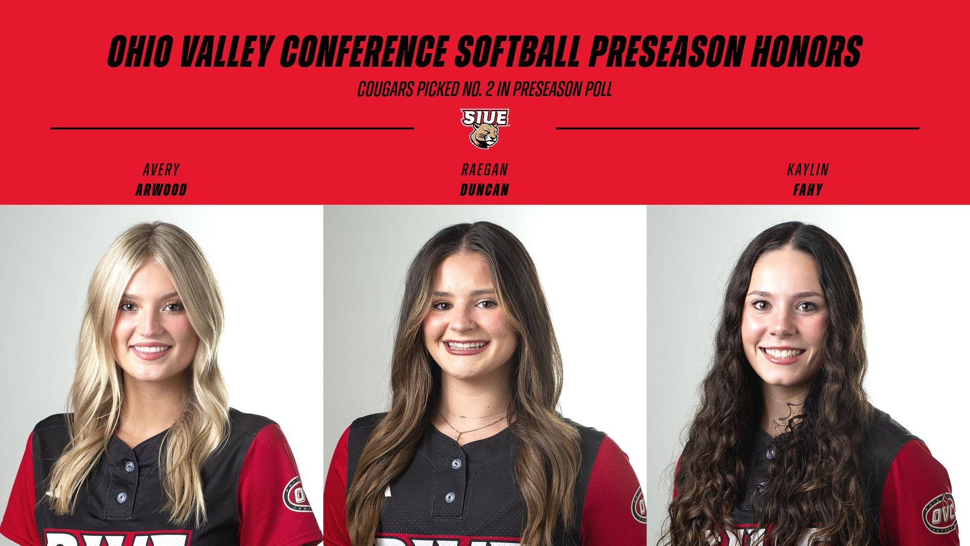 2026 OVC Preseason Softball Poll 