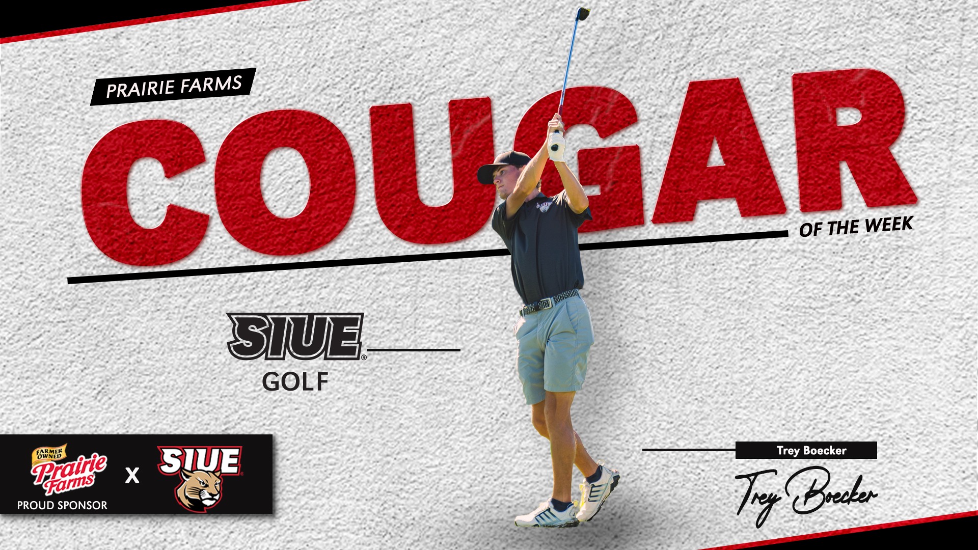 Trey Boecker Cougar of the Week