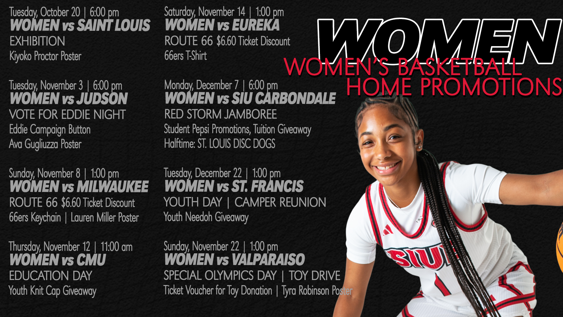 WBB Promotion Schedule Cover