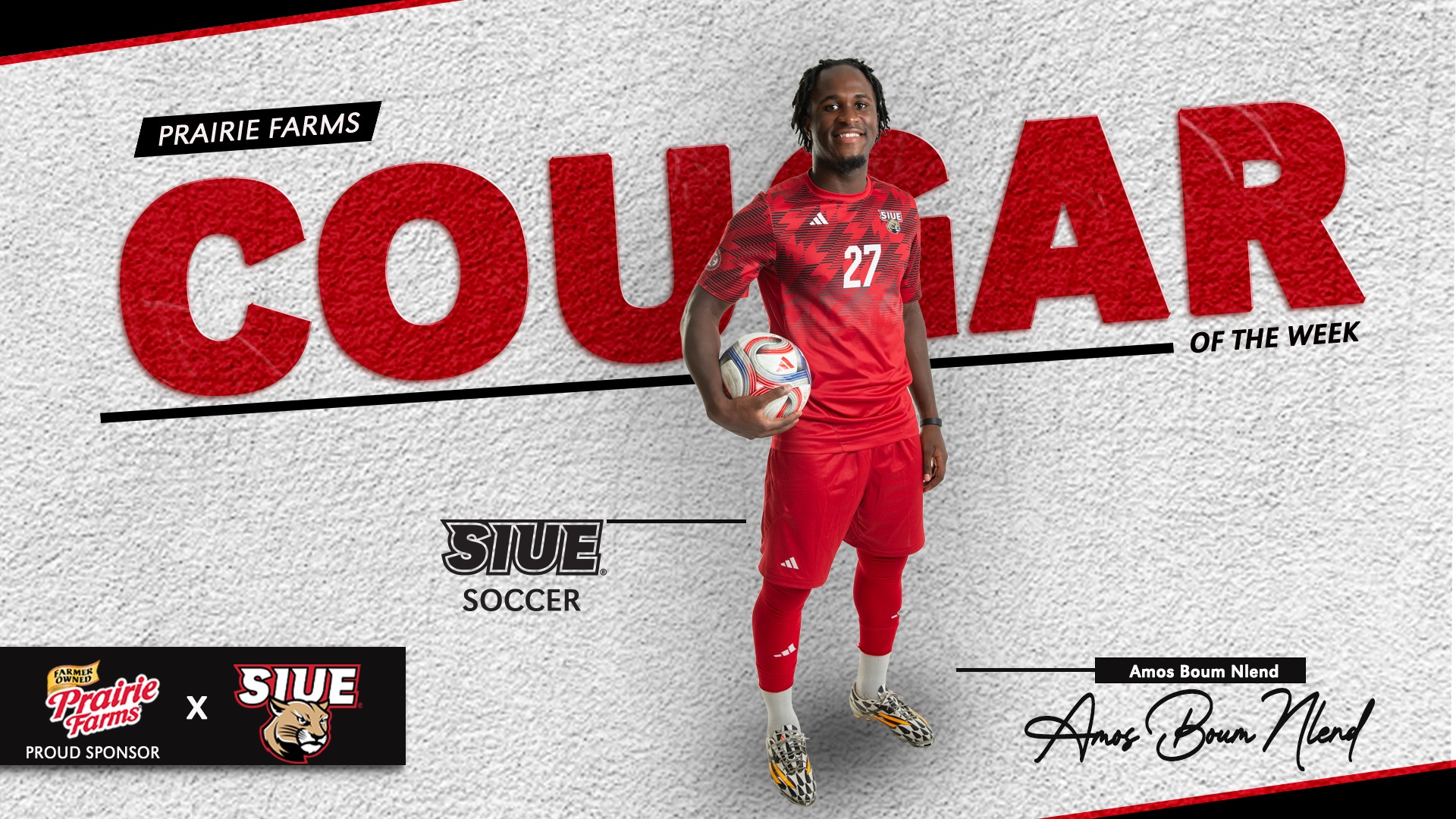 Amos Boum Nlend Cougar of the Week