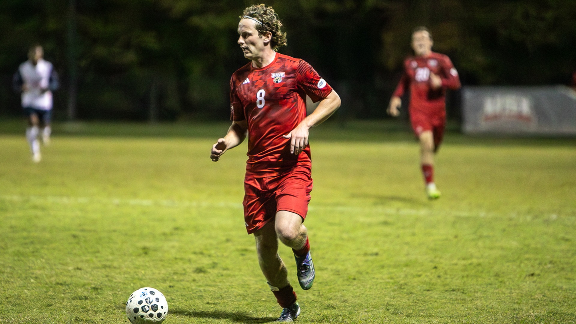 Daniel Murray with the ball at Southern Indiana