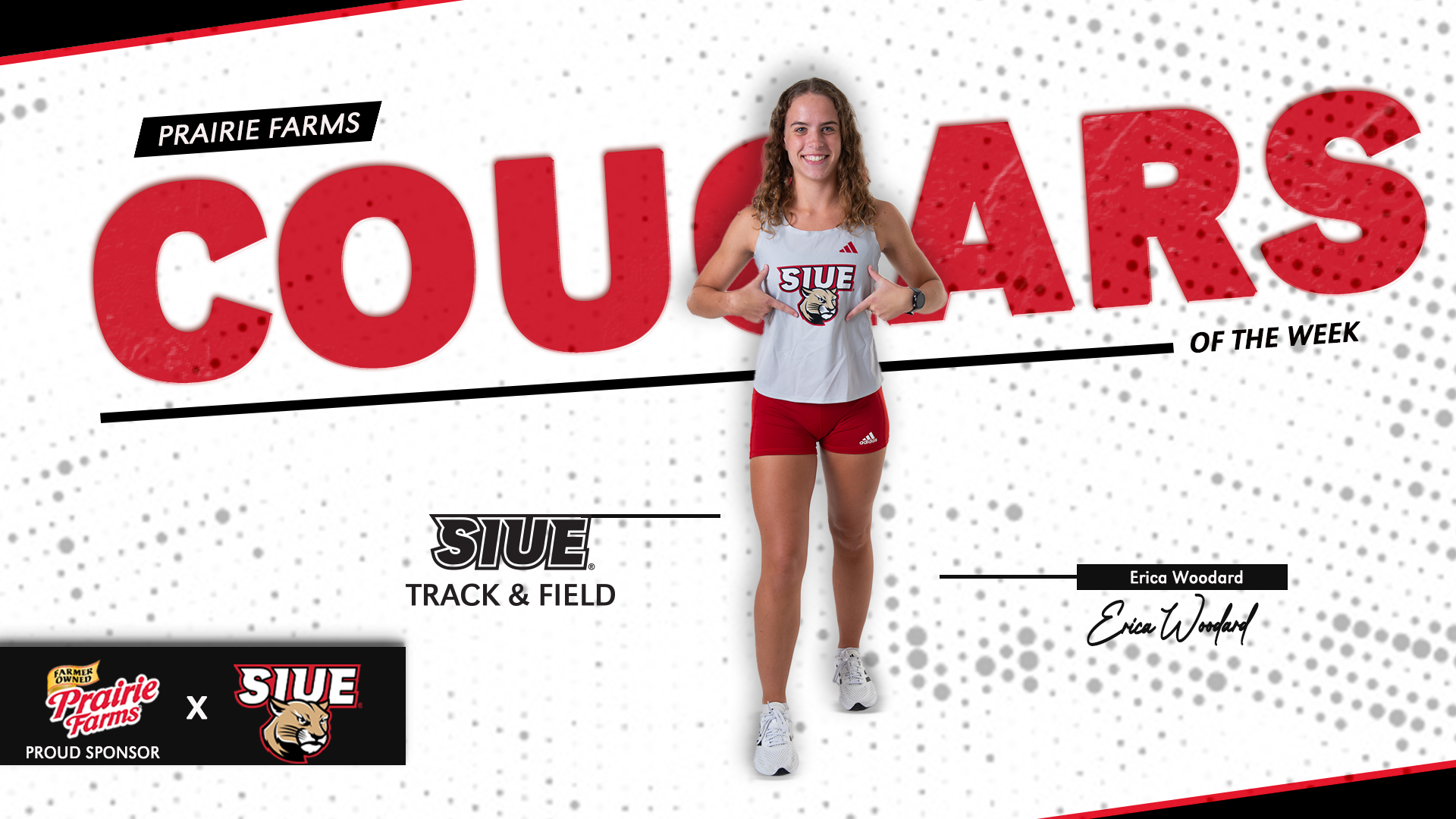 Erica Woodard Prairie Farms Cougar of the Week