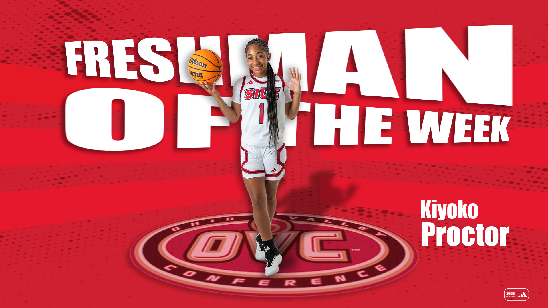 Kiyoko Proctor OVC Freshman of the Week