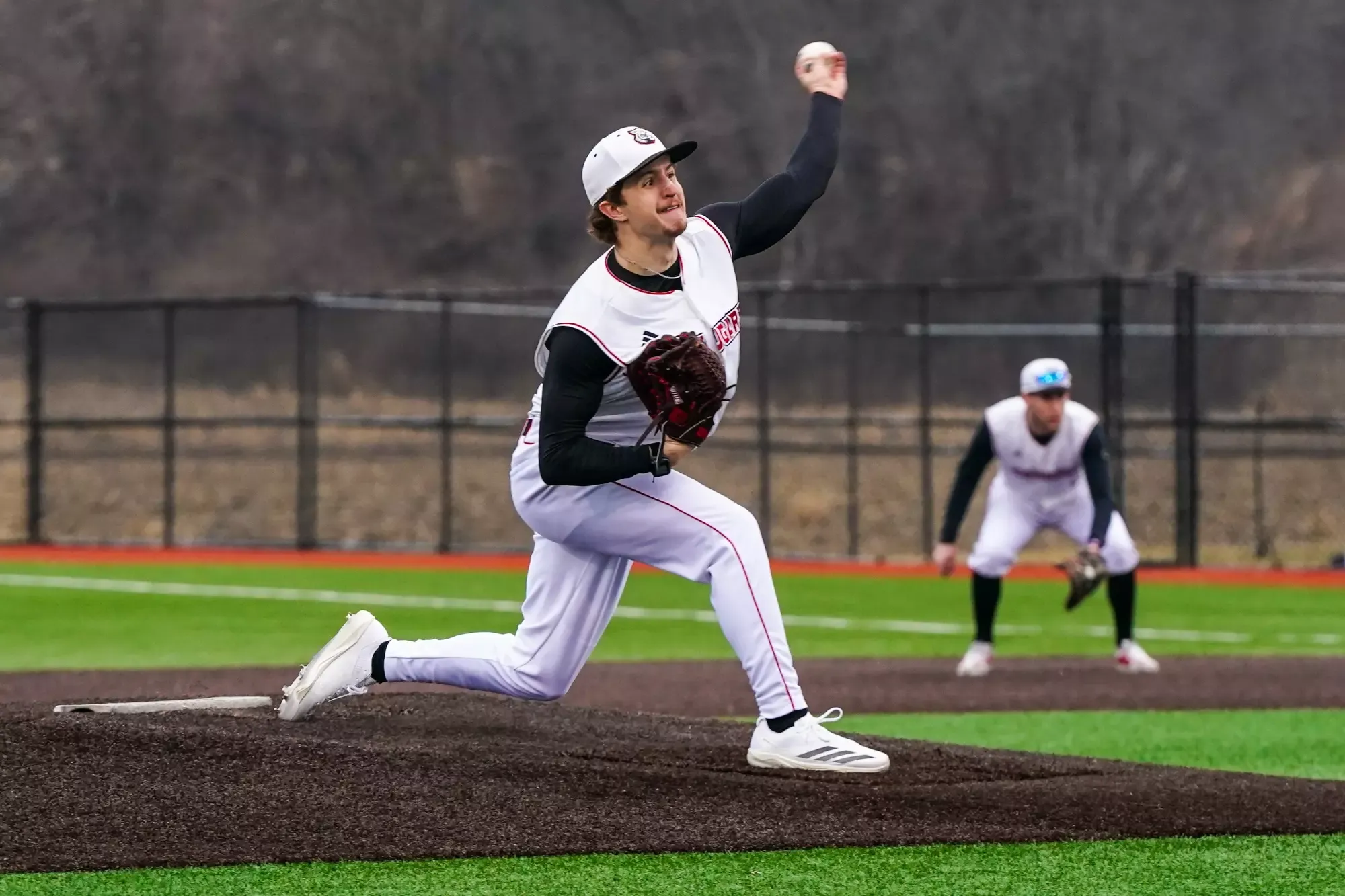 Noah Thompson pitches against Illinois State