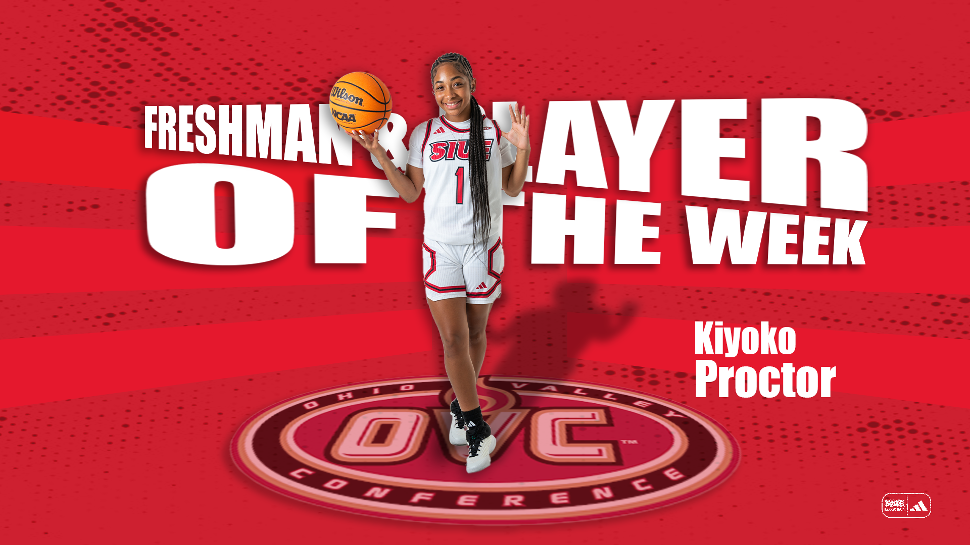 Kiyoko Proctor Freshman and Player of the week