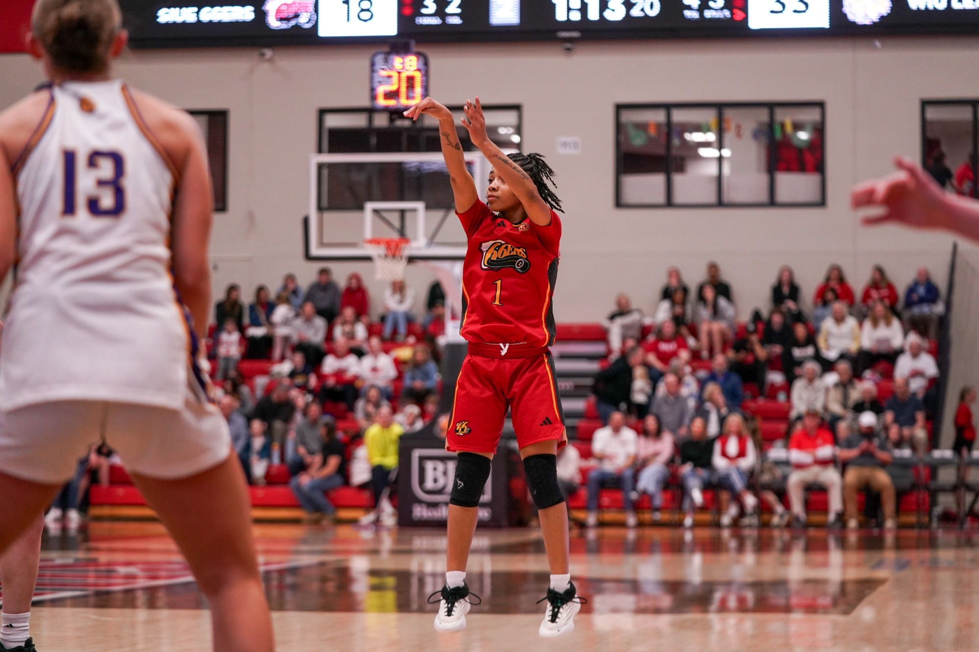 Kiyoko Proctor with her thrid 20 consecutive 20 point game against WIU Feb. 26, 2026
