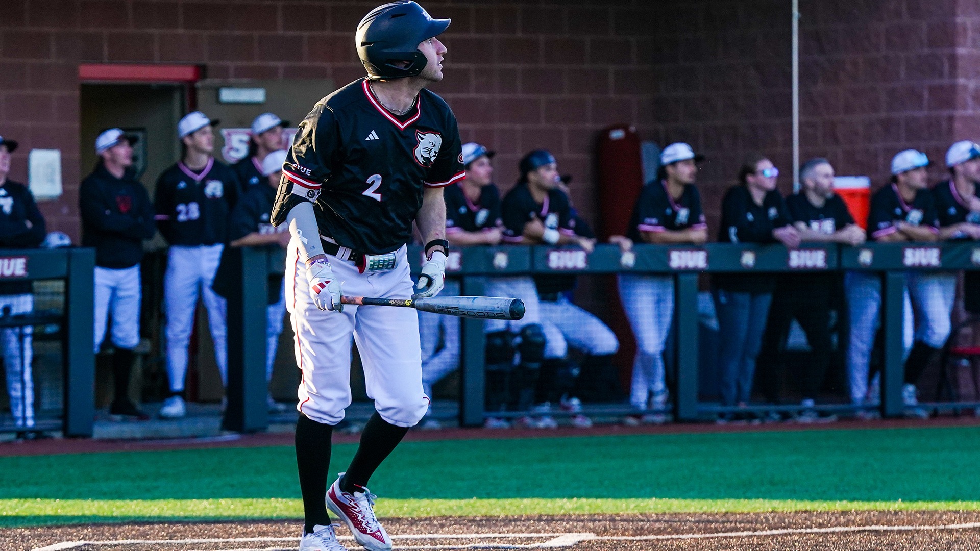 Ryan Niedzwiedz homers against Eastern Michigan
