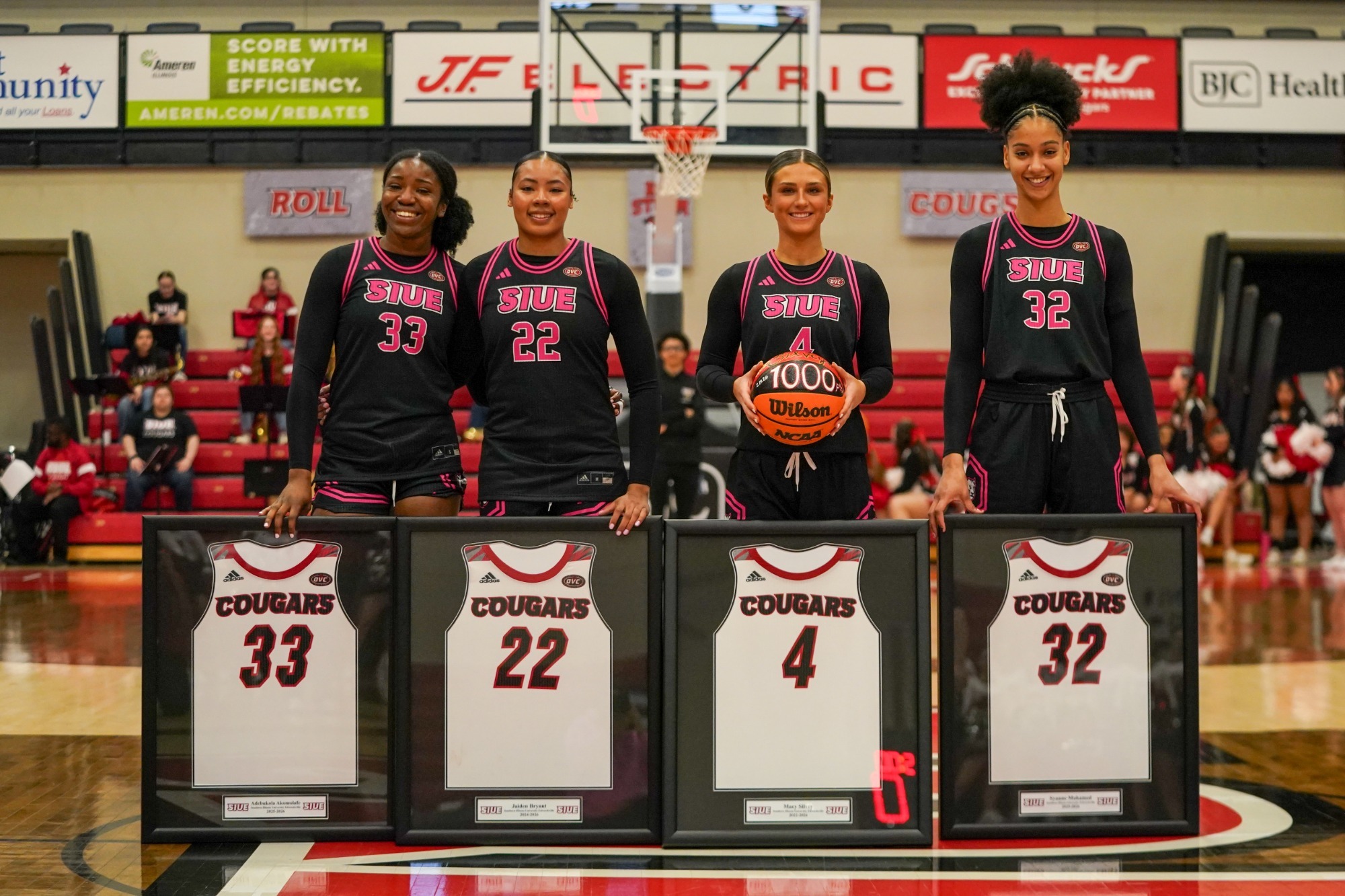 WB 2026 Senior Day, Akomolafe, Bryant, Silvey and Mohamed