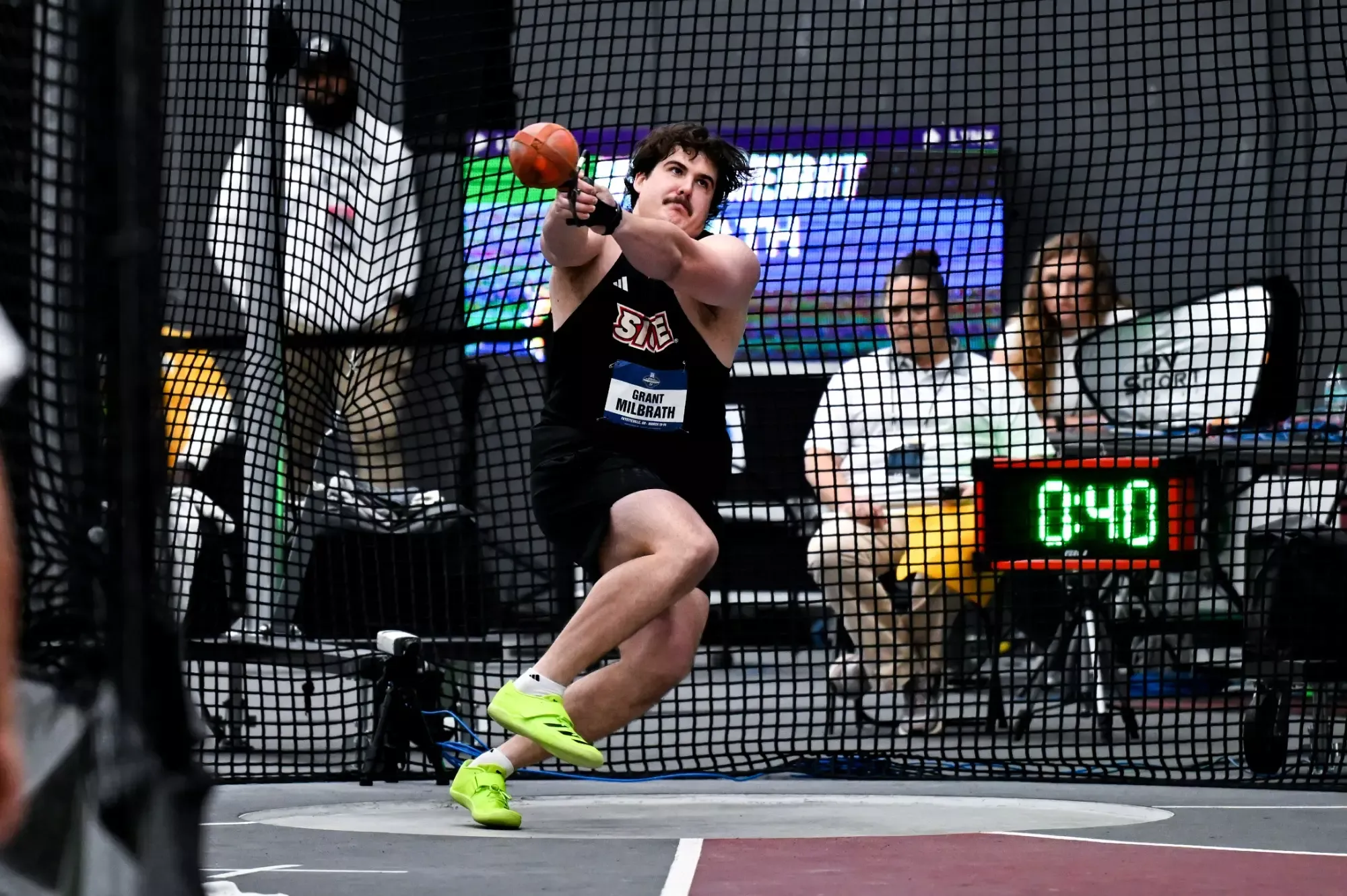 Grant Milbrath at 2026 NCAA Indoor Track and Field Championships