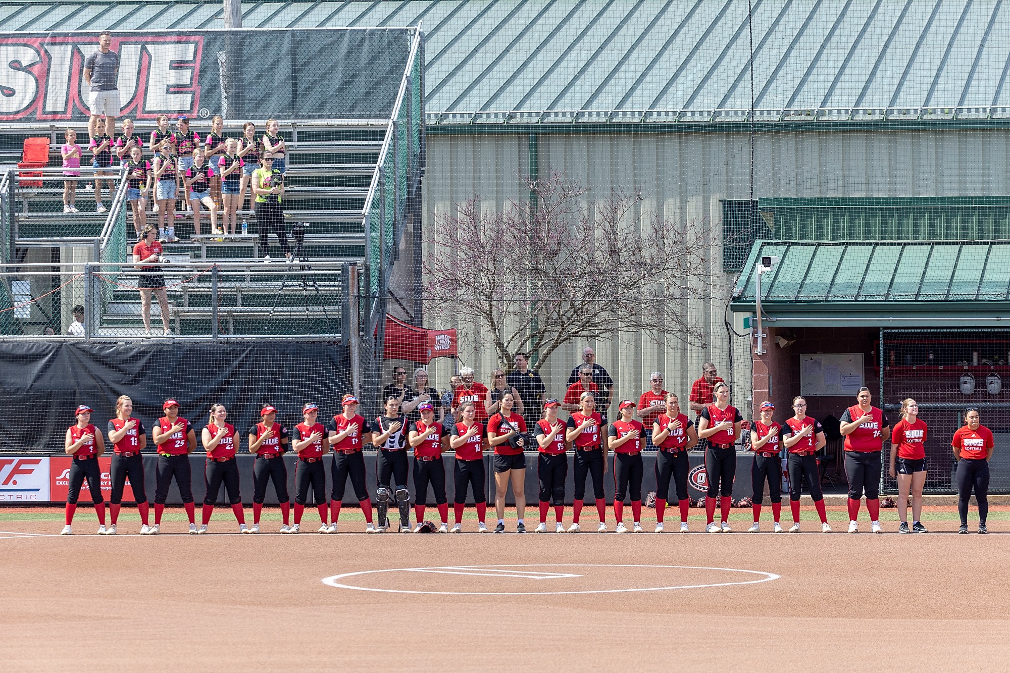 Softball vs Eastern Illinois :  03-22-26 SIUE Cougars Softball faced off against the Eastern Illinois Panthers on the campus of Southern Illinois University Edwardsville Sunday, March 22, 2026.  (Photo: Scott Kane/SIUE Athletics)