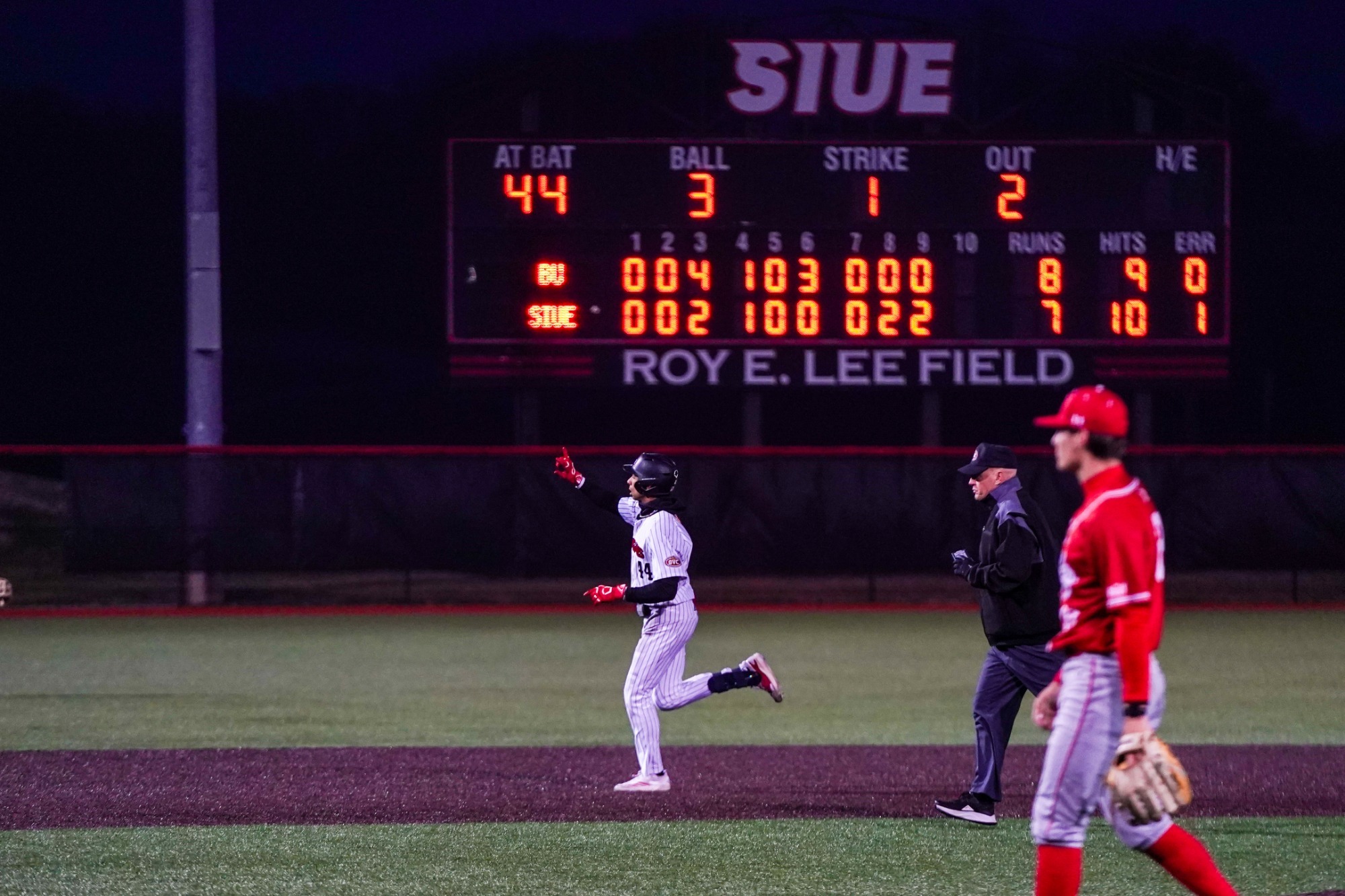 Terrick Thompson-Allen after home run Bradley