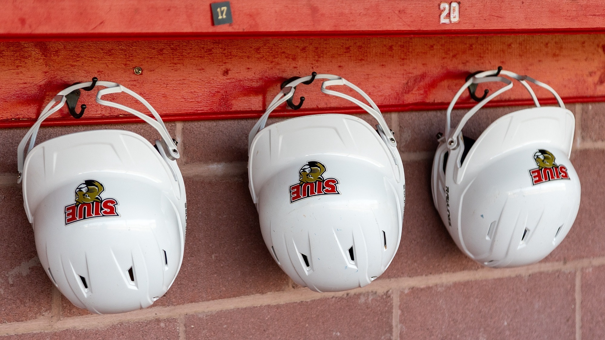 SIUE Softball Helmets