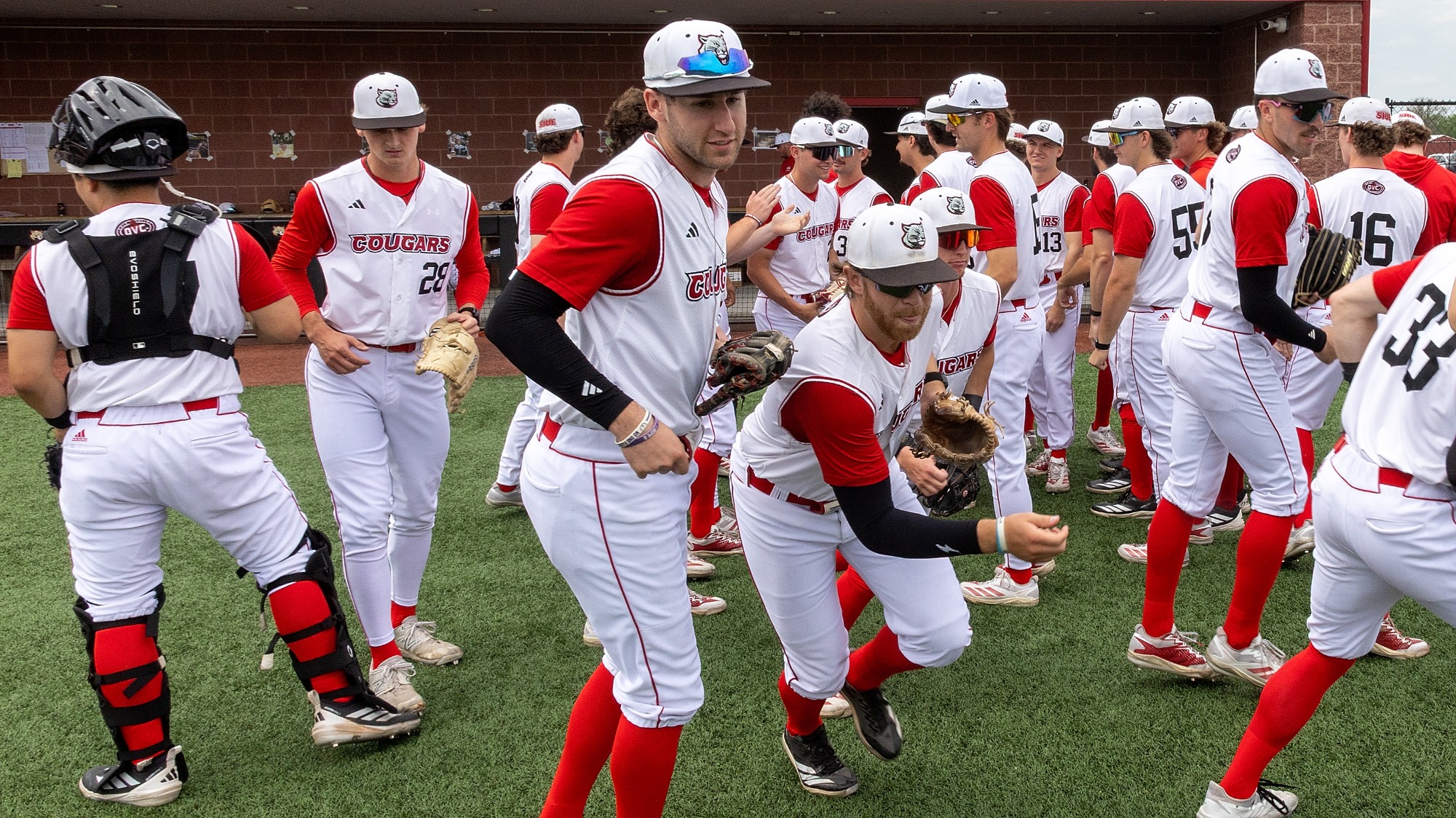 Baseball vs Little Rock 04-12-26: SIUE Cougars Baseball played against the Little Rock Trojans at the Simmons Baseball Complex on the campus of Southern Illinois University Edwardsville on Sunday, April 12, 2026.  (Photo: Scott Kane/SIUE Athletics)