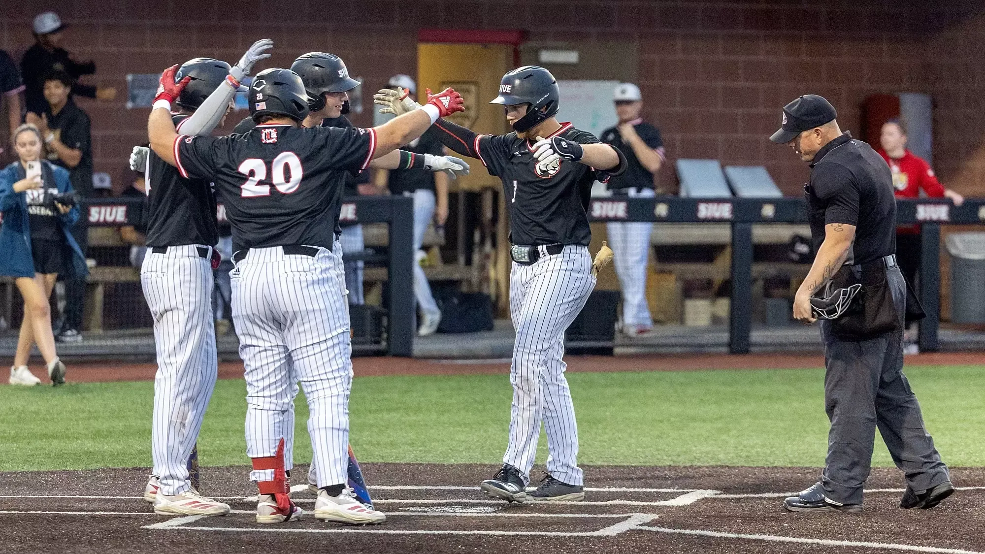 Baseball vs Saint Louis 04-15-26: SIUE Cougars Baseball played against the Saint Louis Billikens at the Simmons Baseball Complex on the campus of Southern Illinois University Edwardsville on Wednesday, April 15, 2026.  (Photo: Scott Kane/SIUE Athletics)