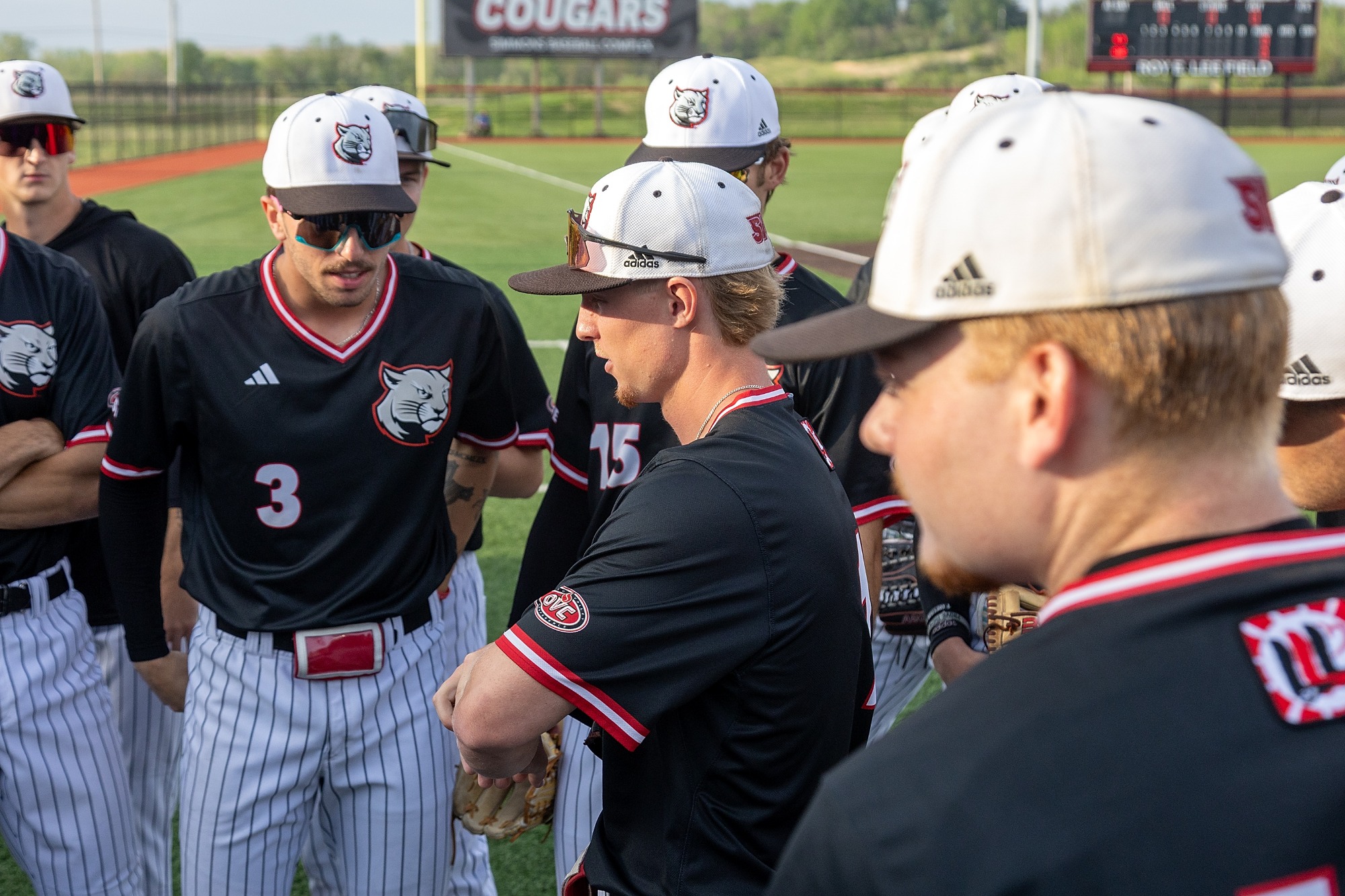 Baseball vs Saint Louis 04-15-26: SIUE Cougars Baseball played against the Saint Louis Billikens at the Simmons Baseball Complex on the campus of Southern Illinois University Edwardsville on Wednesday, April 15, 2026.  (Photo: Scott Kane/SIUE Athletics)