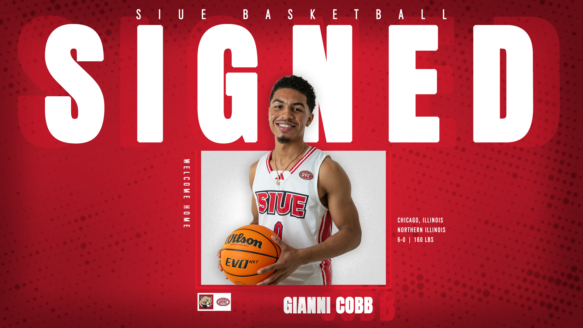 Gianni Cobb Signs with Men's Basketball