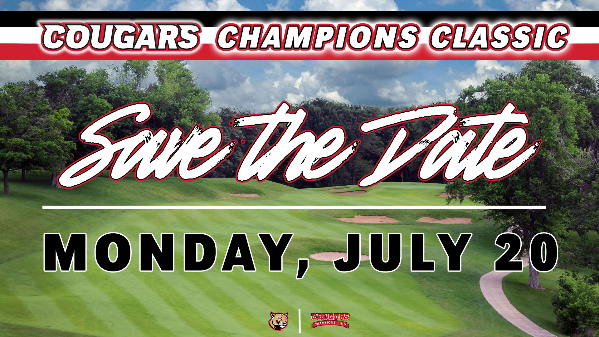 Save the Date Cougars Champions Classic Golf outing