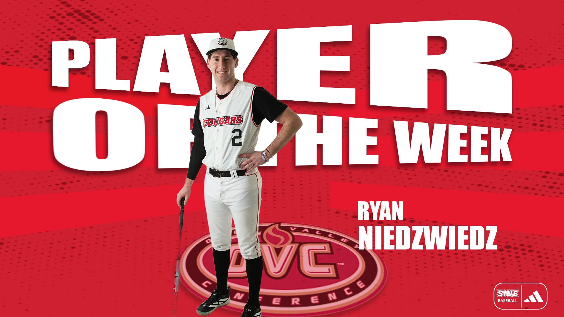 Ryan Niedzwiedz Player of the Week graphic 5-11