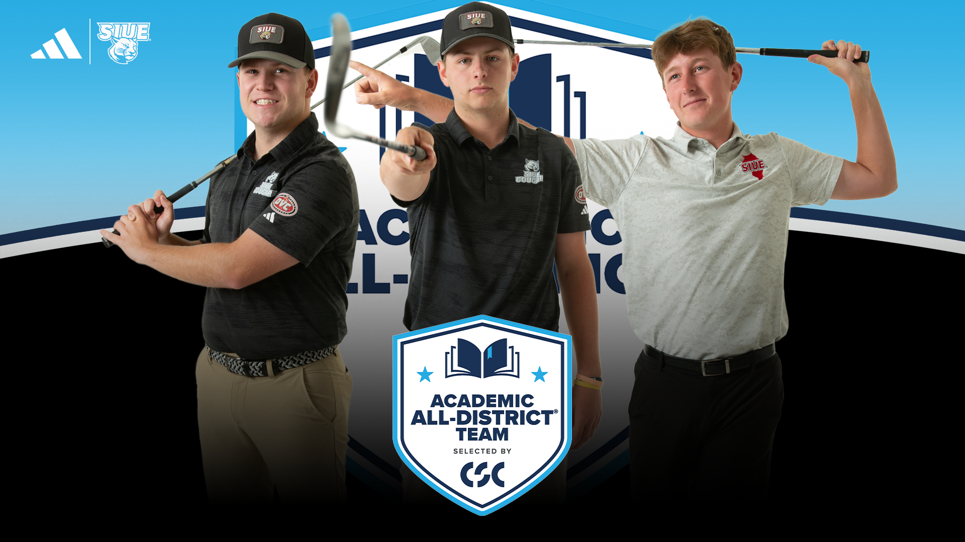 Golf Academic All-District graphic
