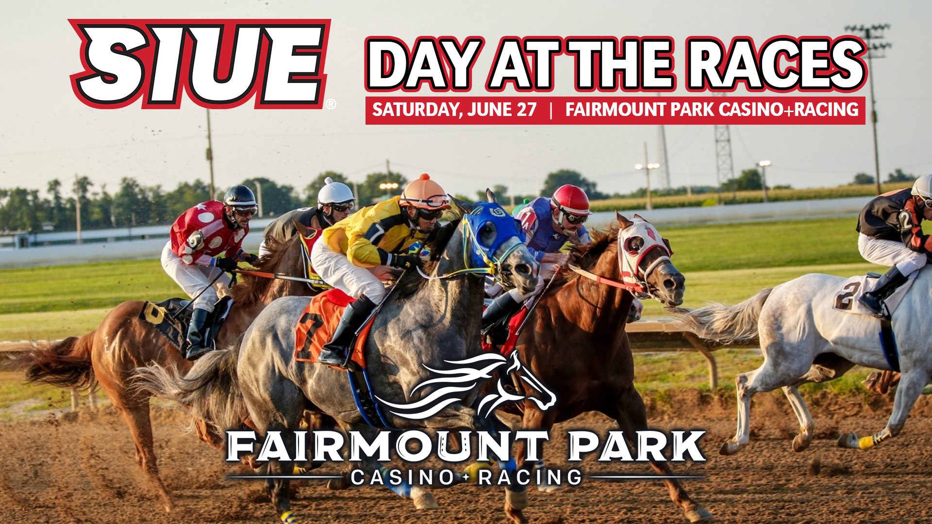SIUE Day at Fairmount Park graphic
