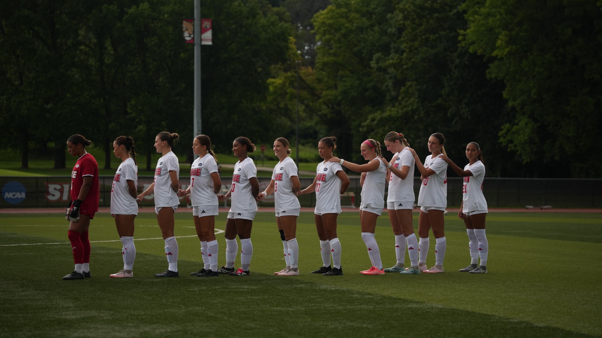 SIUE women's soccer vs. Valparaiso 8-17-26 at Korte Stadium.