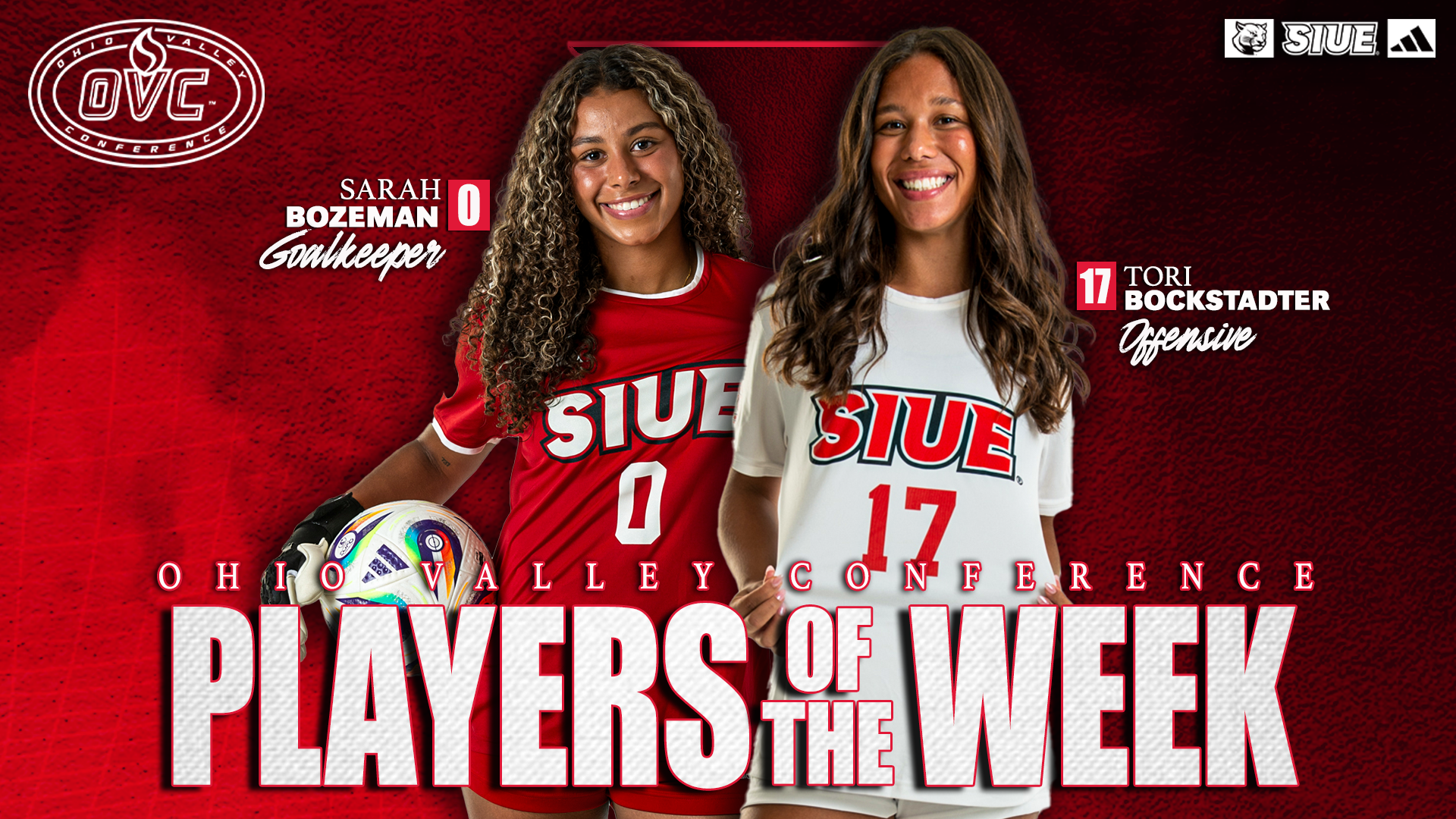 Bockstadter, Bozeman OVC Honors
