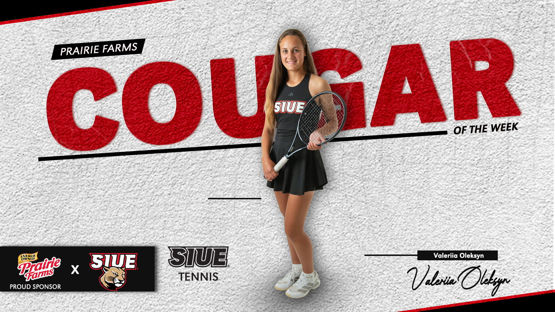 Valeriia Oleksyn Cougar of the Week