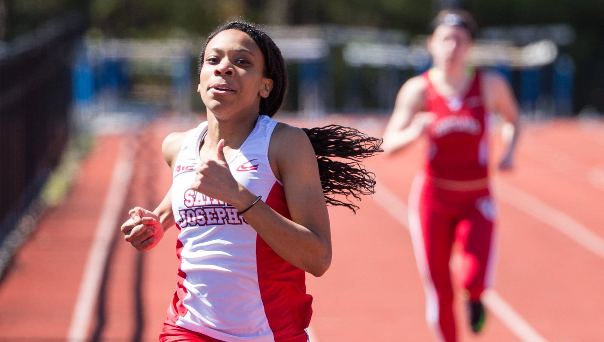 Women's Track Wins Rider Invitational Saint Joseph's University