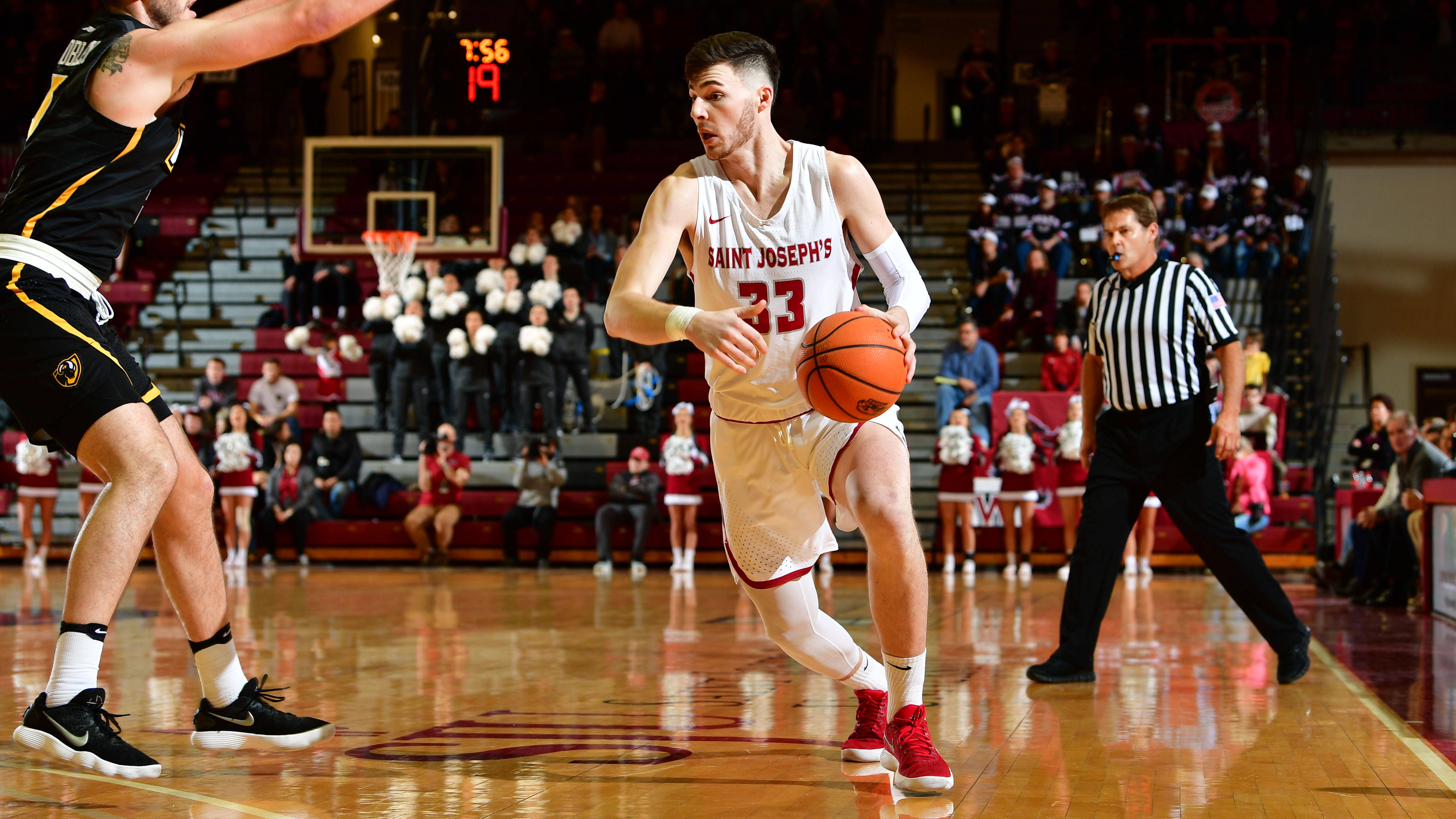 Funk Scores 19 as Men's Basketball Defeats VCU in OT, 8781 Saint