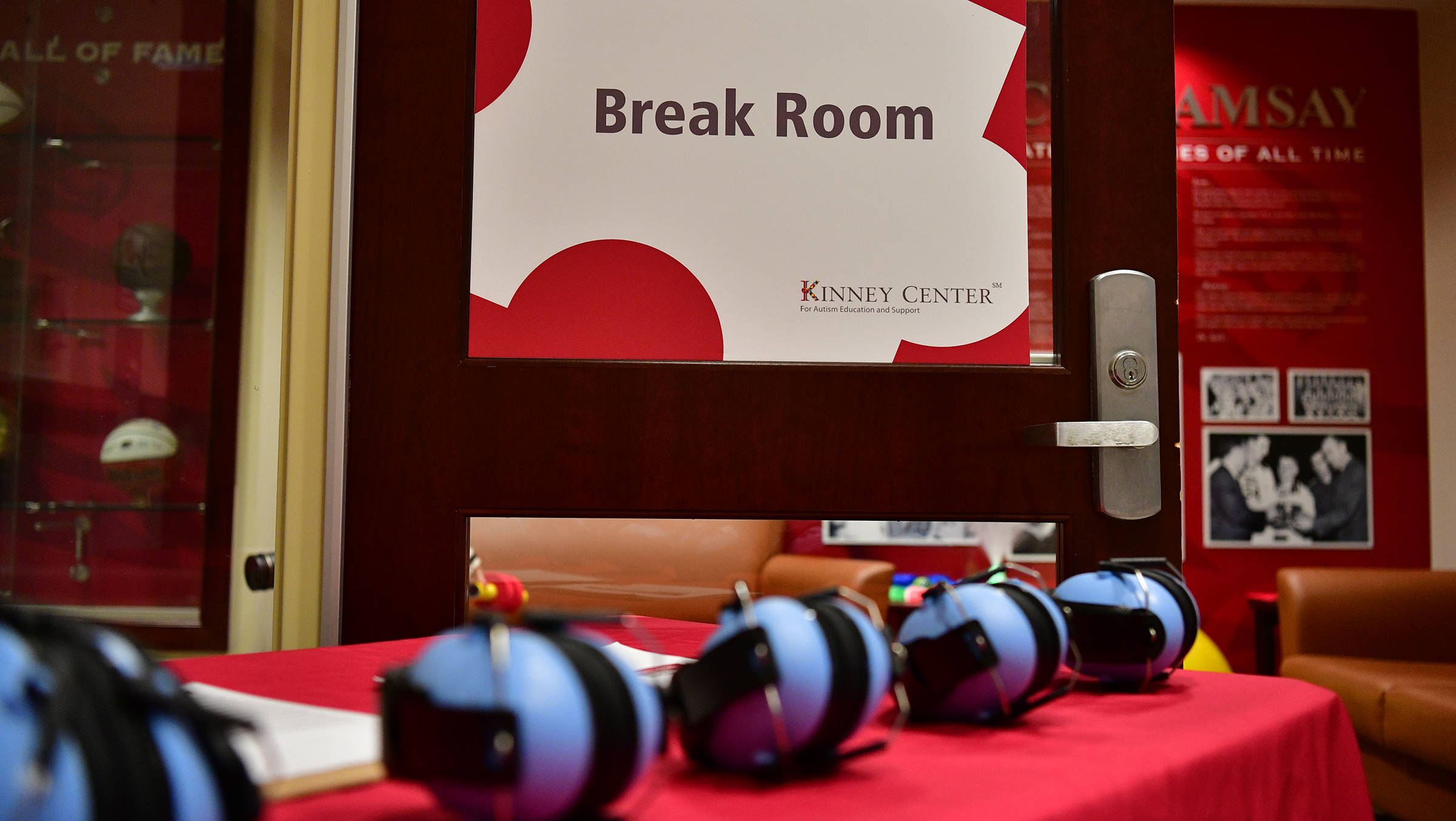SJU Unveils Autism Break Room in Hagan Arena Saint Joseph's University