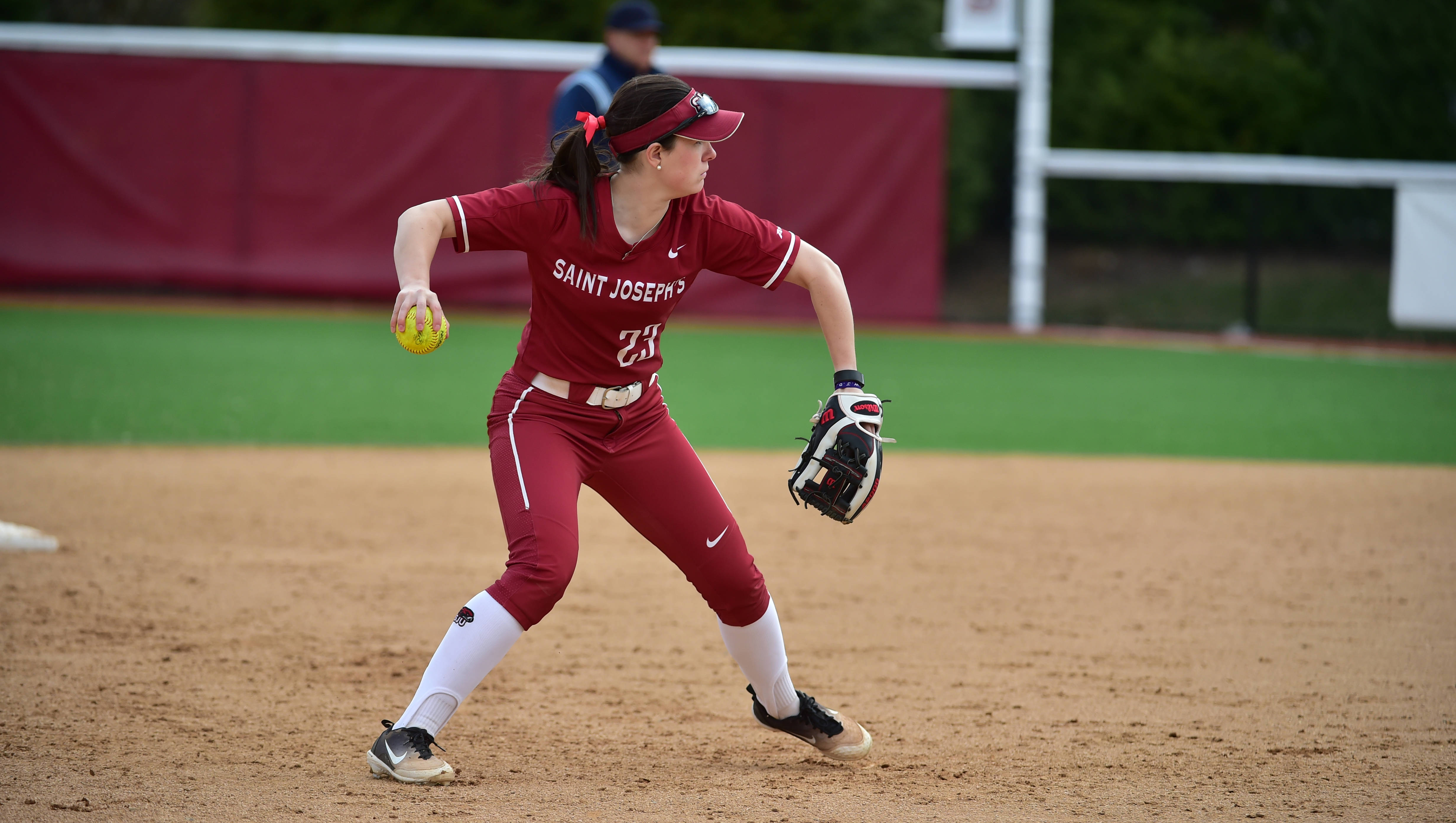 Softball Splits Final Games of JMU Invitational Saint Joseph's University