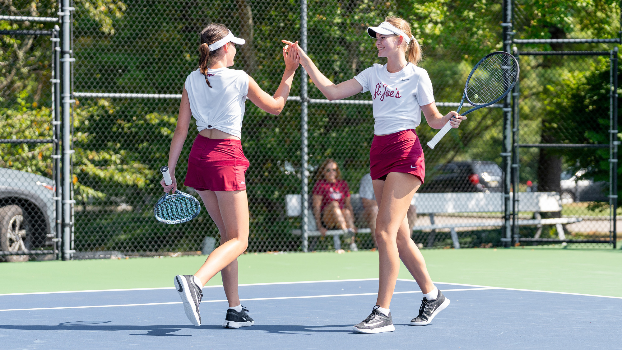 Elena Fleming June Tronhus Women's Tennis 2025-26