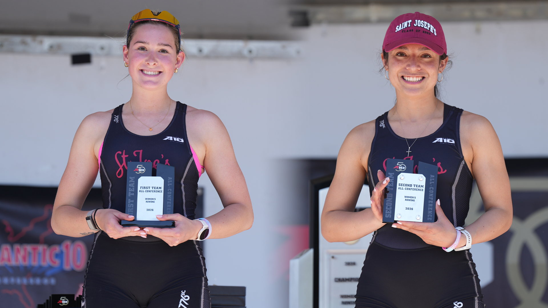 2026 a-10 women's rowing honorees