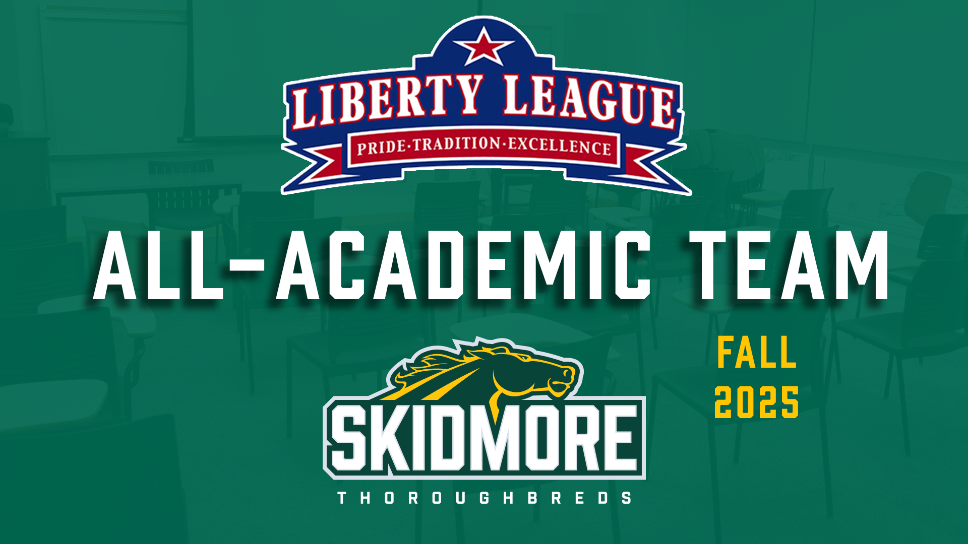 Liberty League All-Academic Team Fall 2025