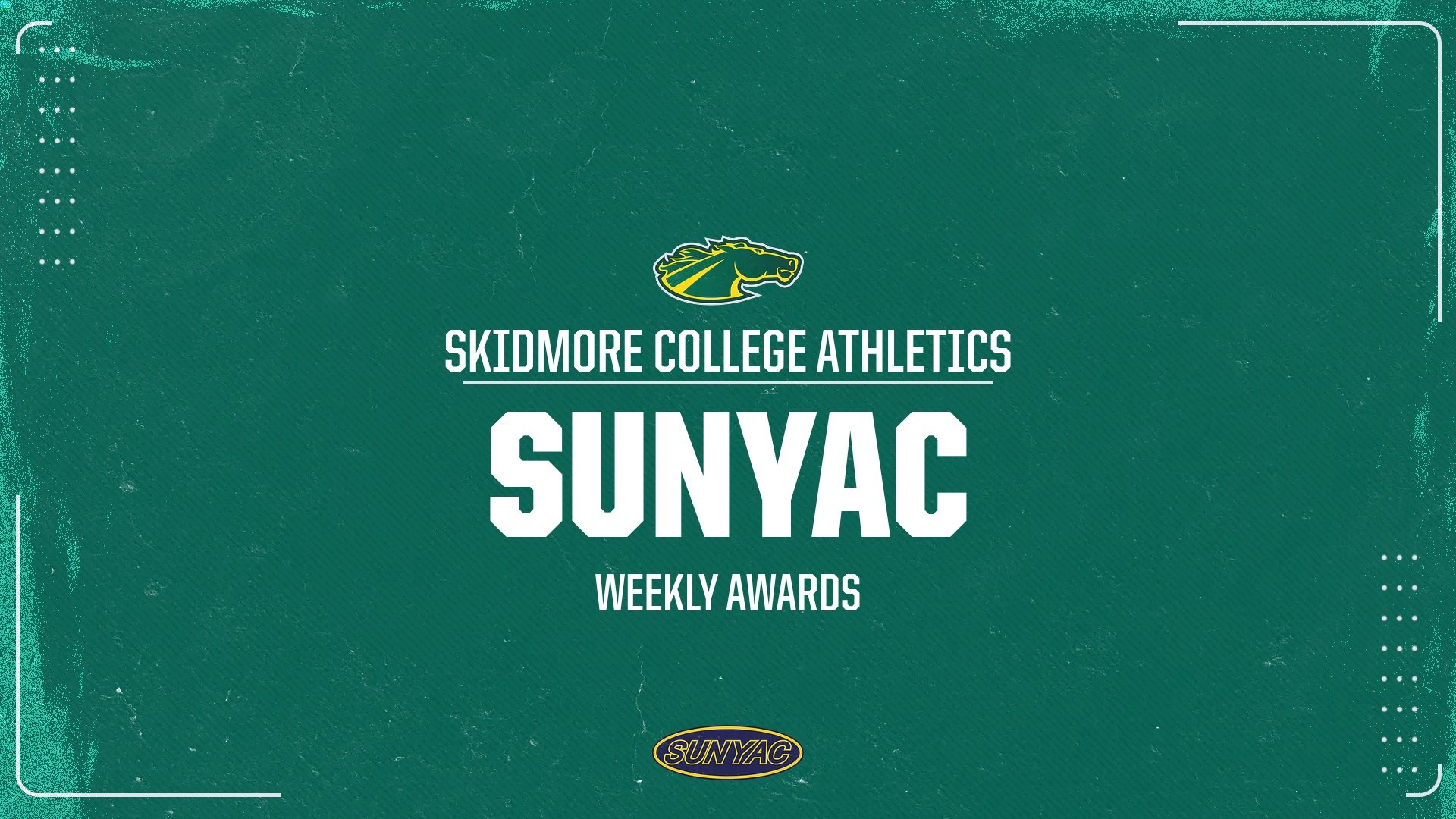 SUNYAC Weekly Awards