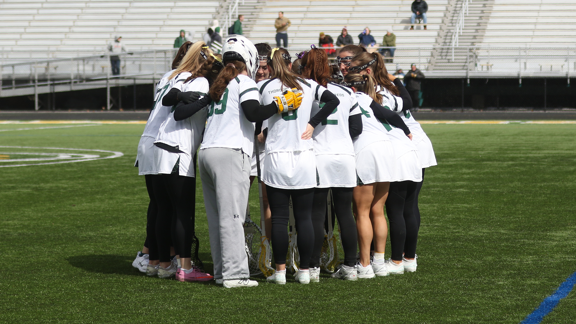 WLAX huddle