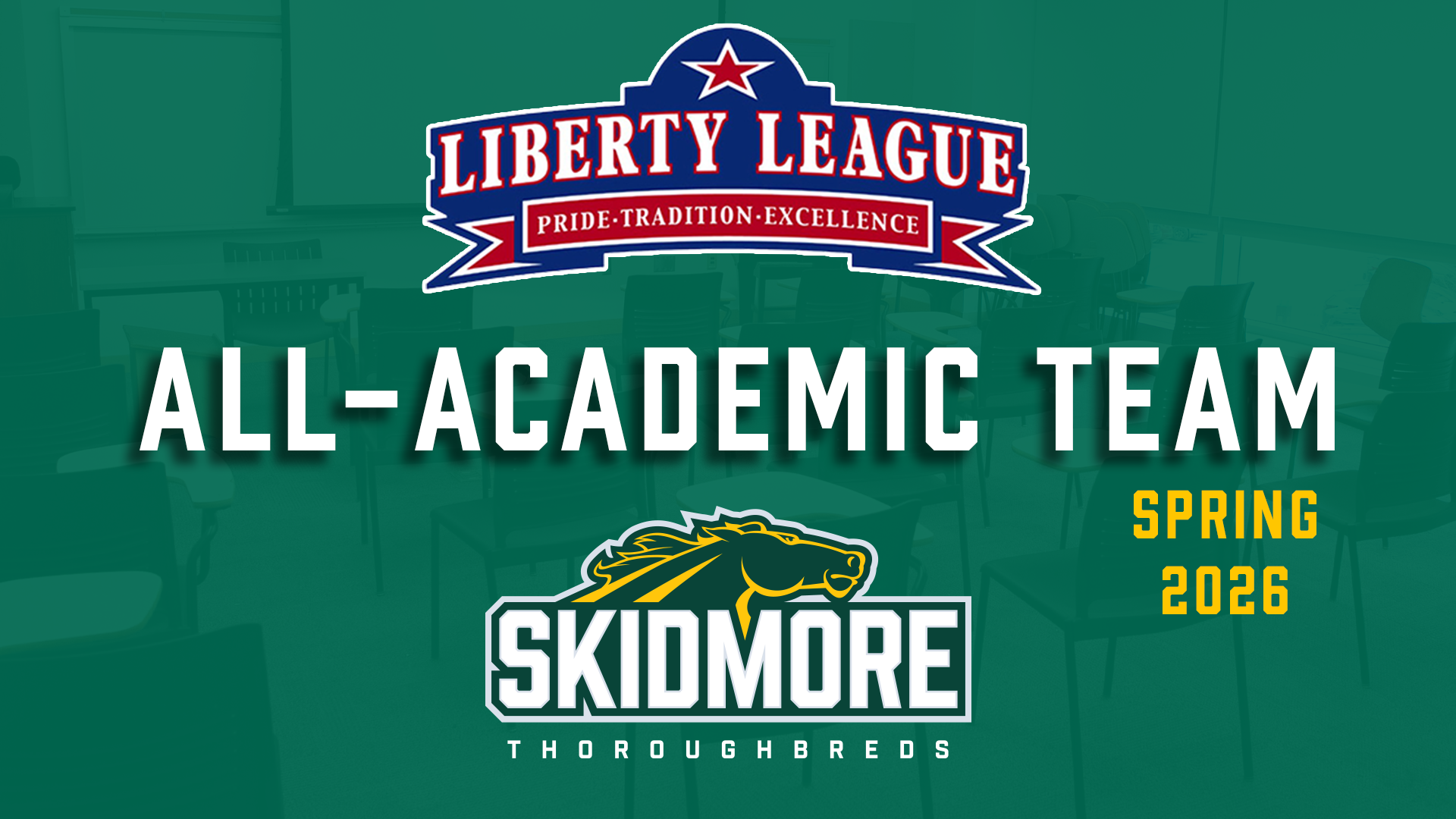 Liberty League All-Academic Team Spring 2026