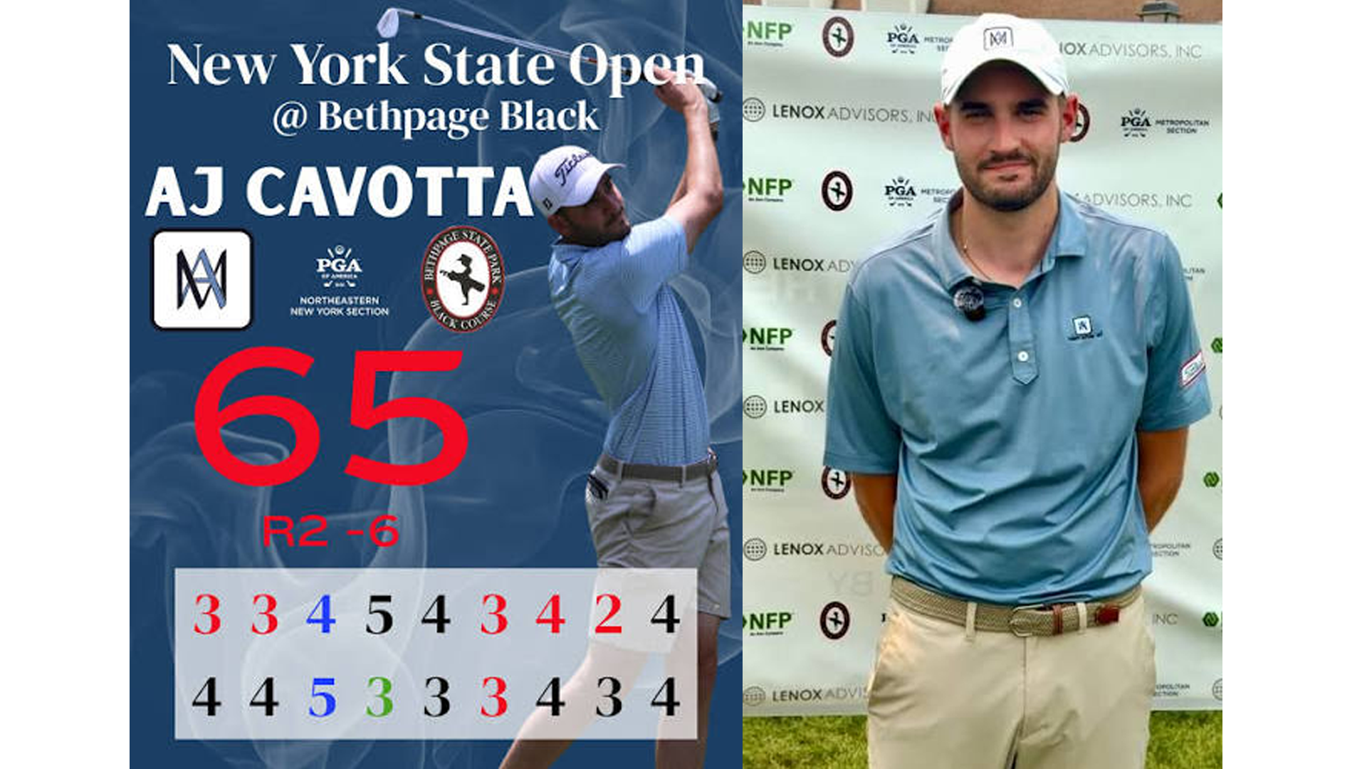 AJ Cavotta NYS Open 2026