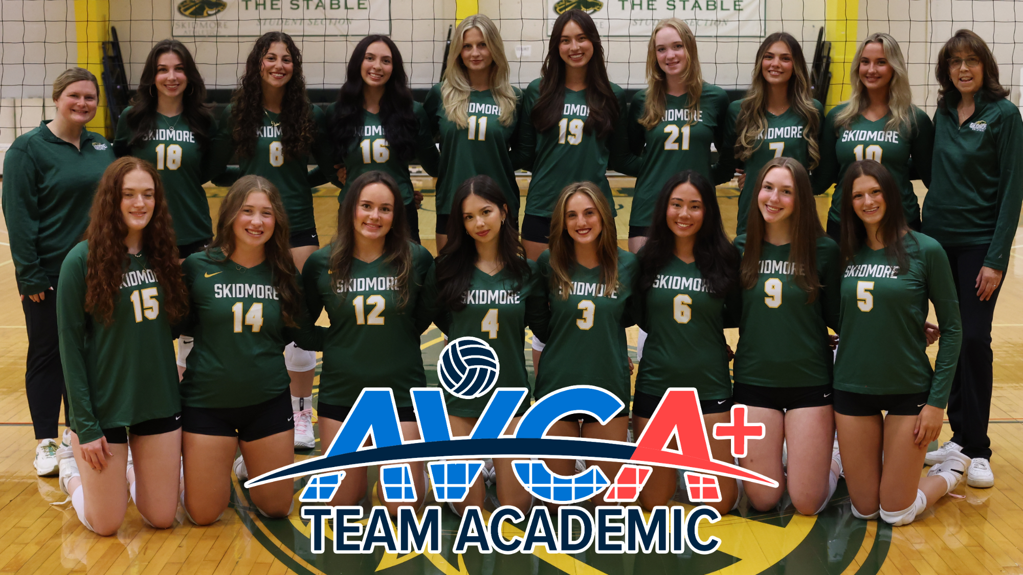 Volleyball Team Academic 2026