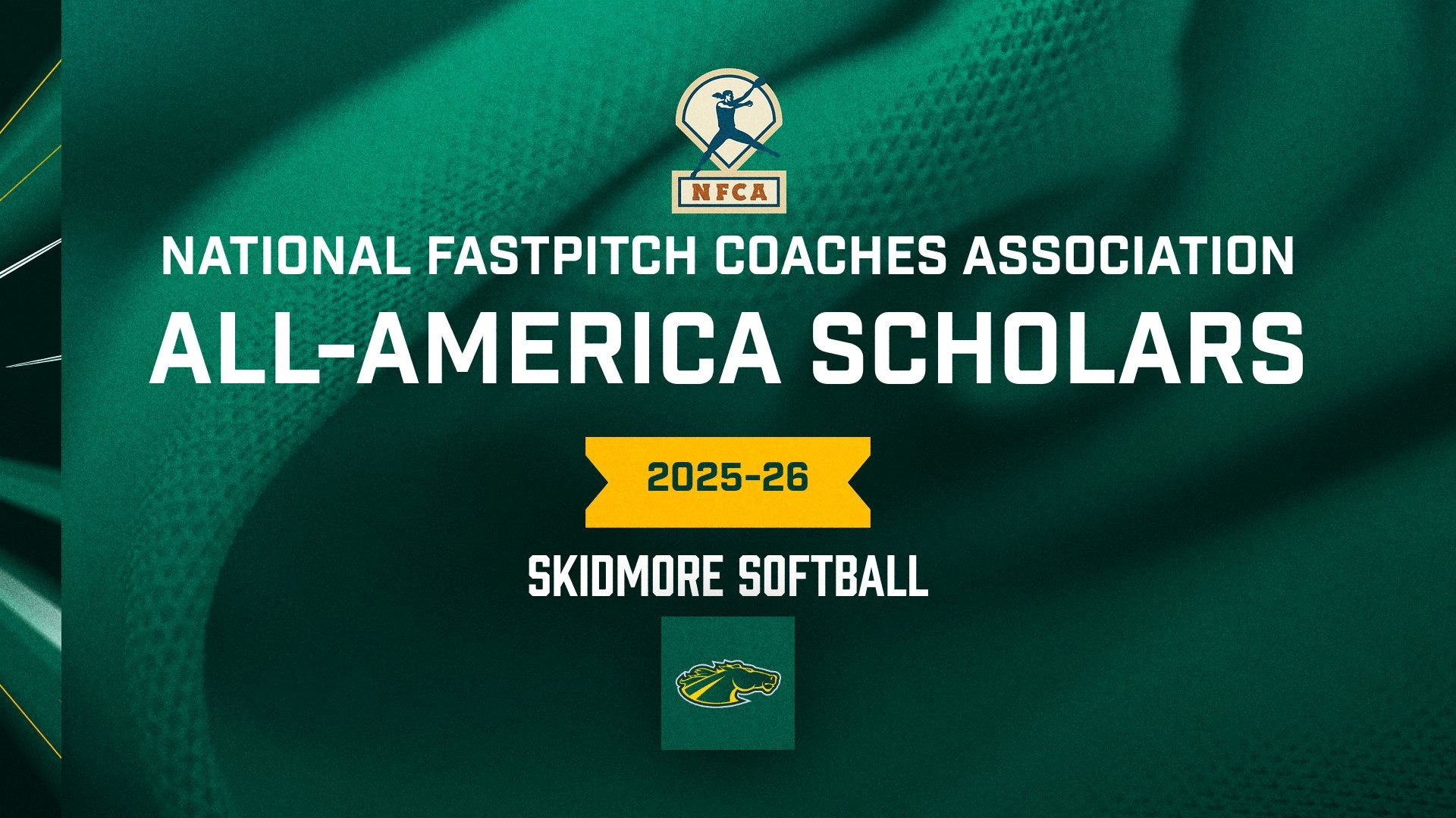 NFCA All-America Scholars 2026