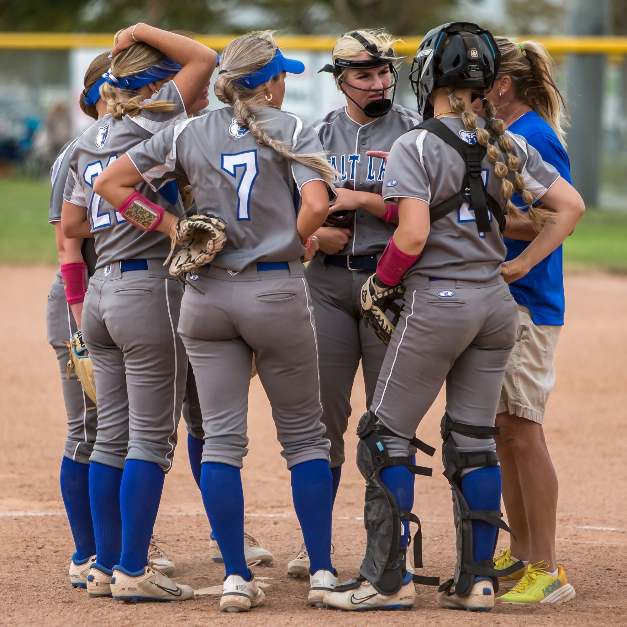 Salt Lake softball sprints by Snow College Salt Lake Community